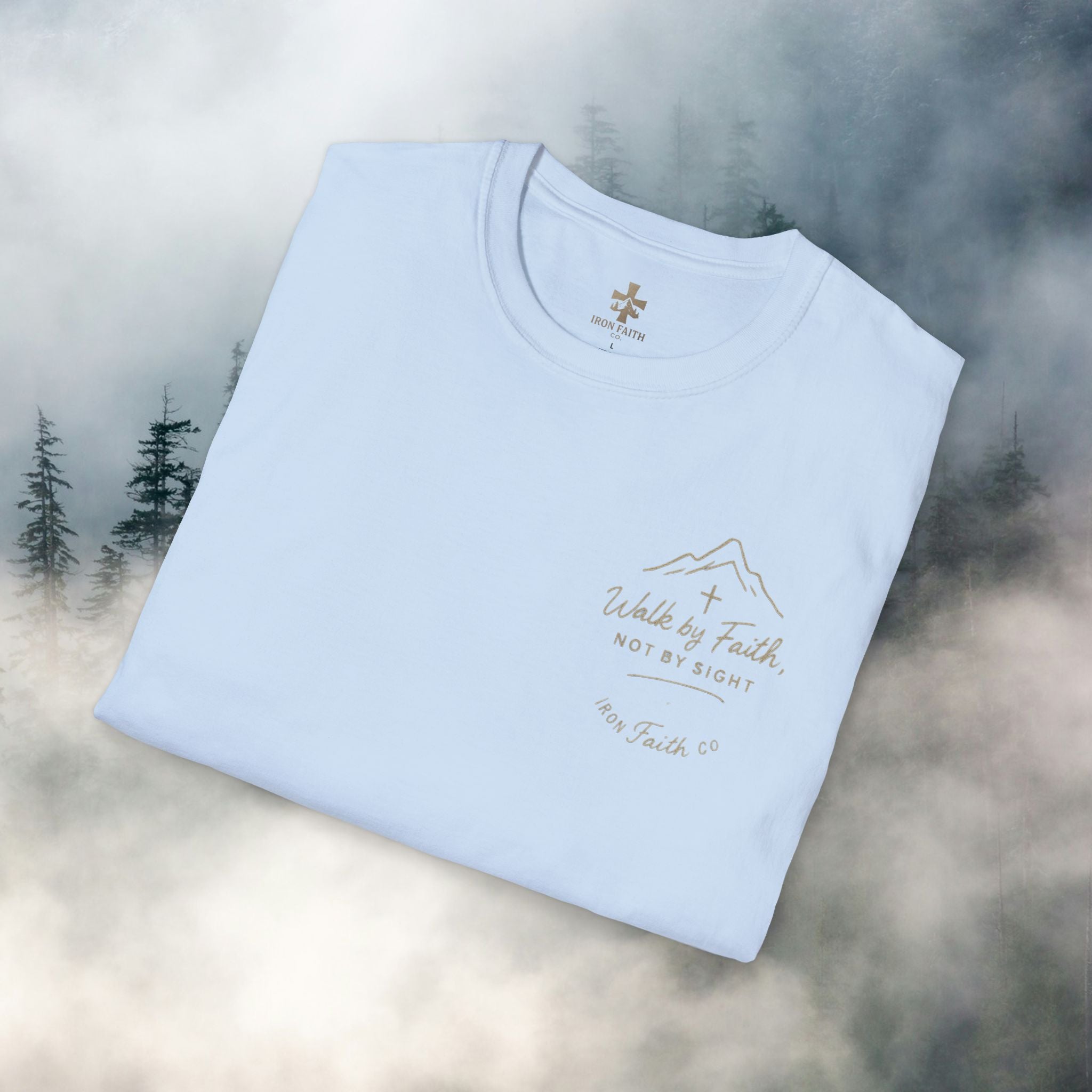 Iron Faith co | Matthew 6:34 T-shirt