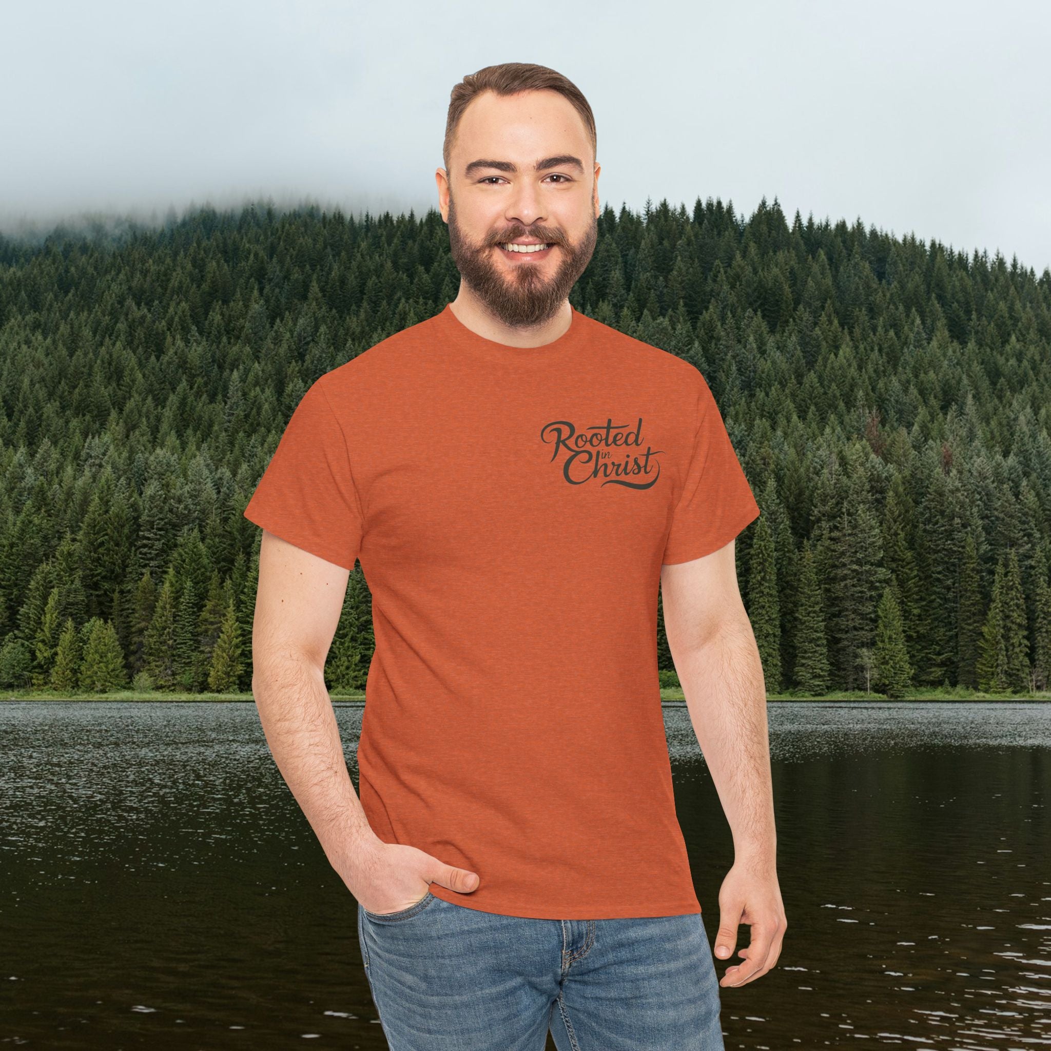 Iron Faith Co. | Rooted Christ Heavy Cotton Tee