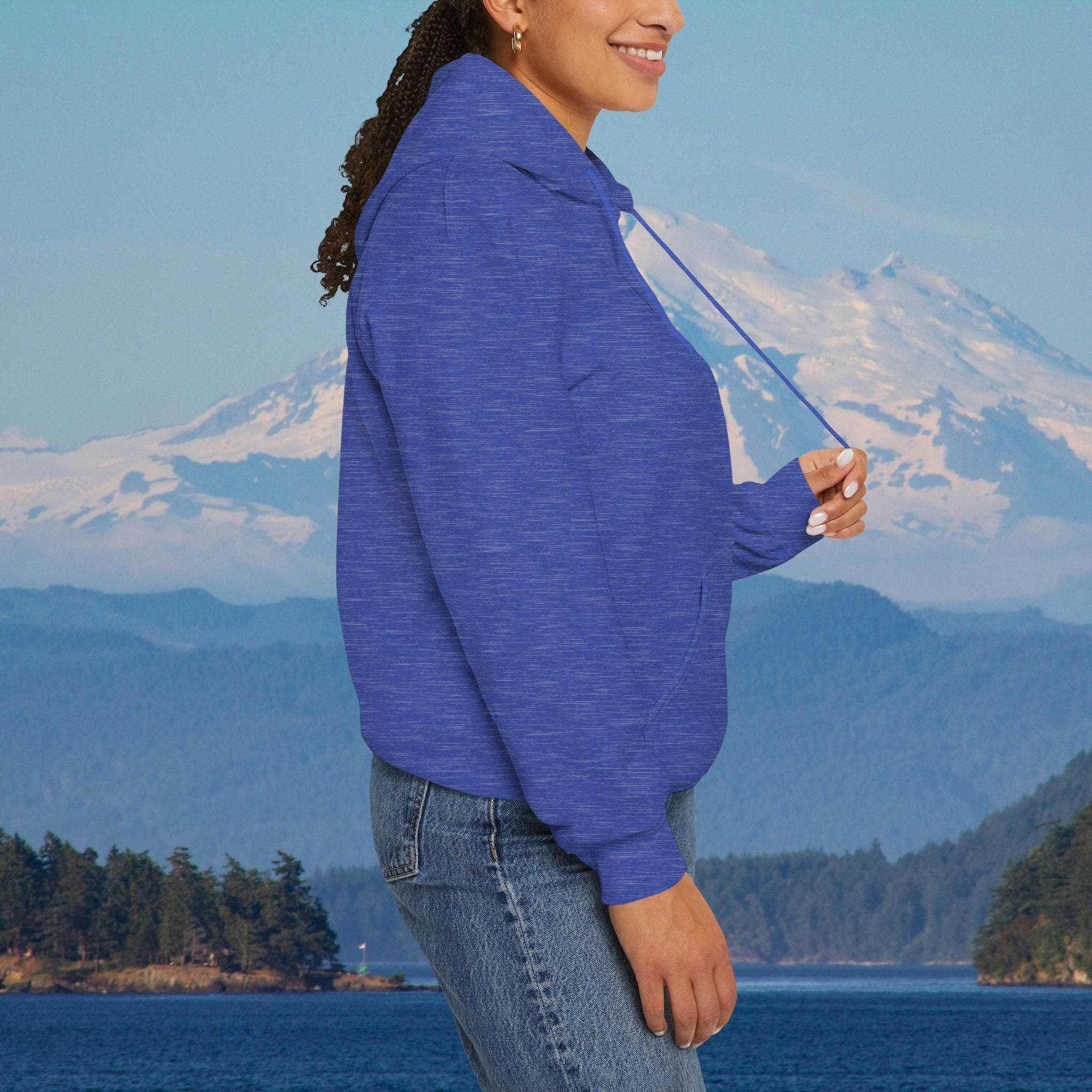 Find purpose in wilderness| Iron Faith Co. | Comfortable Heavy Blend Sweatshirt