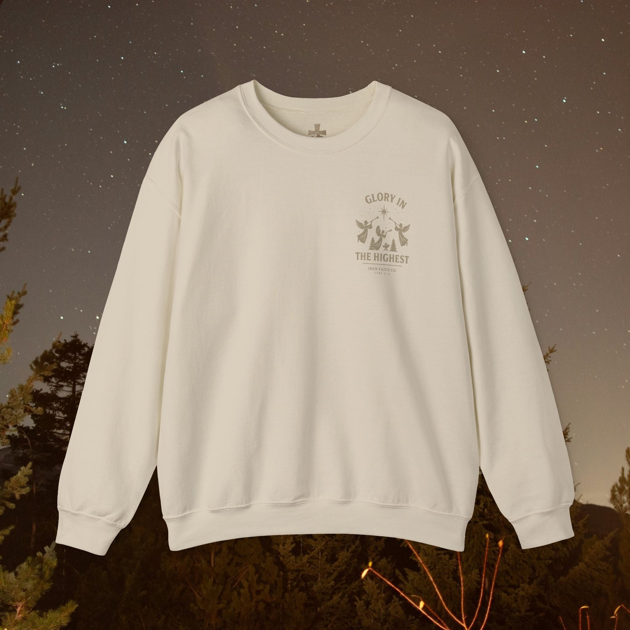 Hope Was Born This Night Sweatshirt - IronFaithCo.