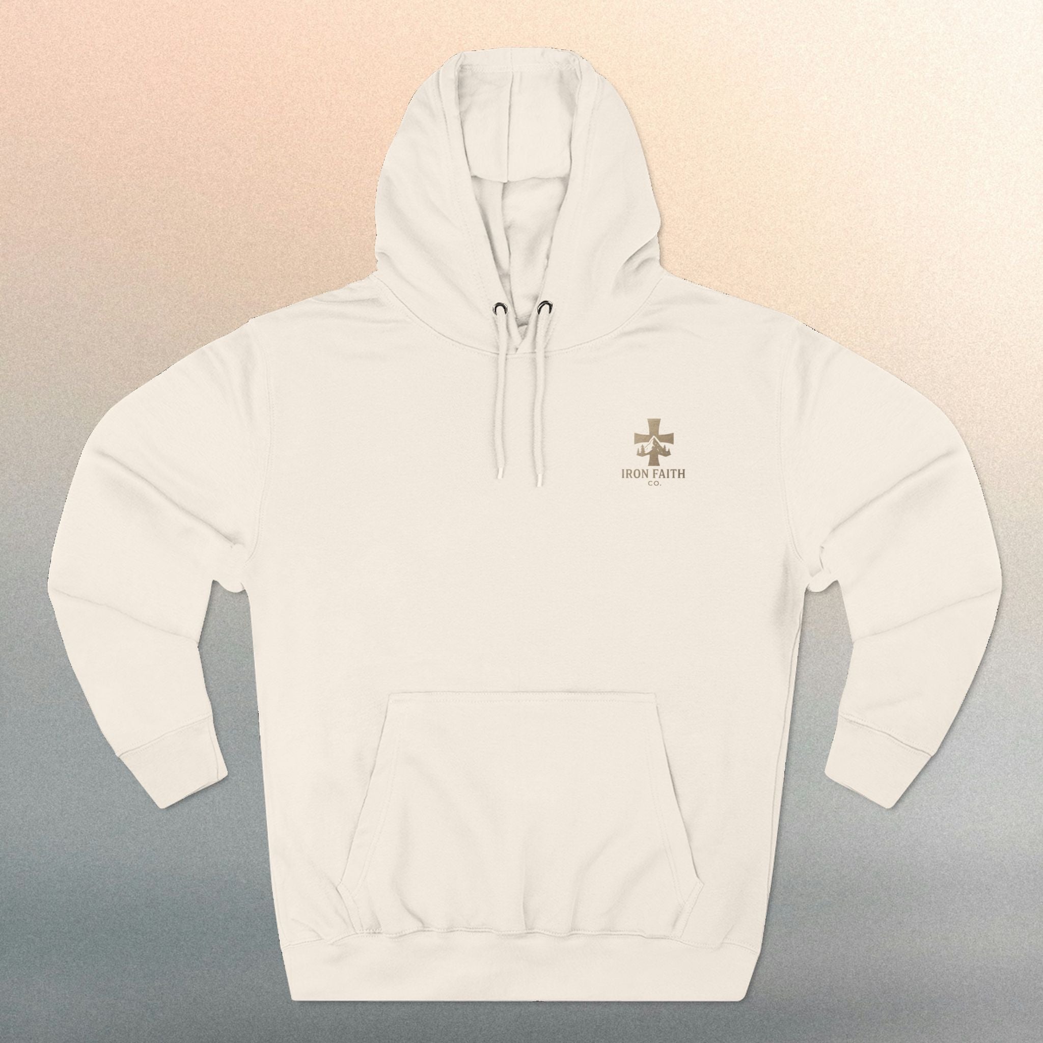 A Woman Who Fears The Lord Is Worthy Of Praise | Proverbs 31:30 | Iron Faith Co. |  Fleece Hoodie
