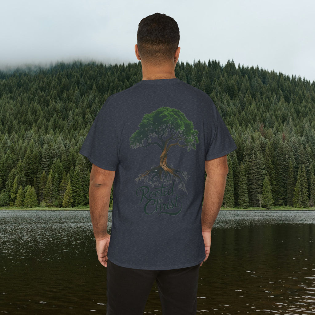 Iron Faith Co. | Rooted Christ Heavy Cotton Tee