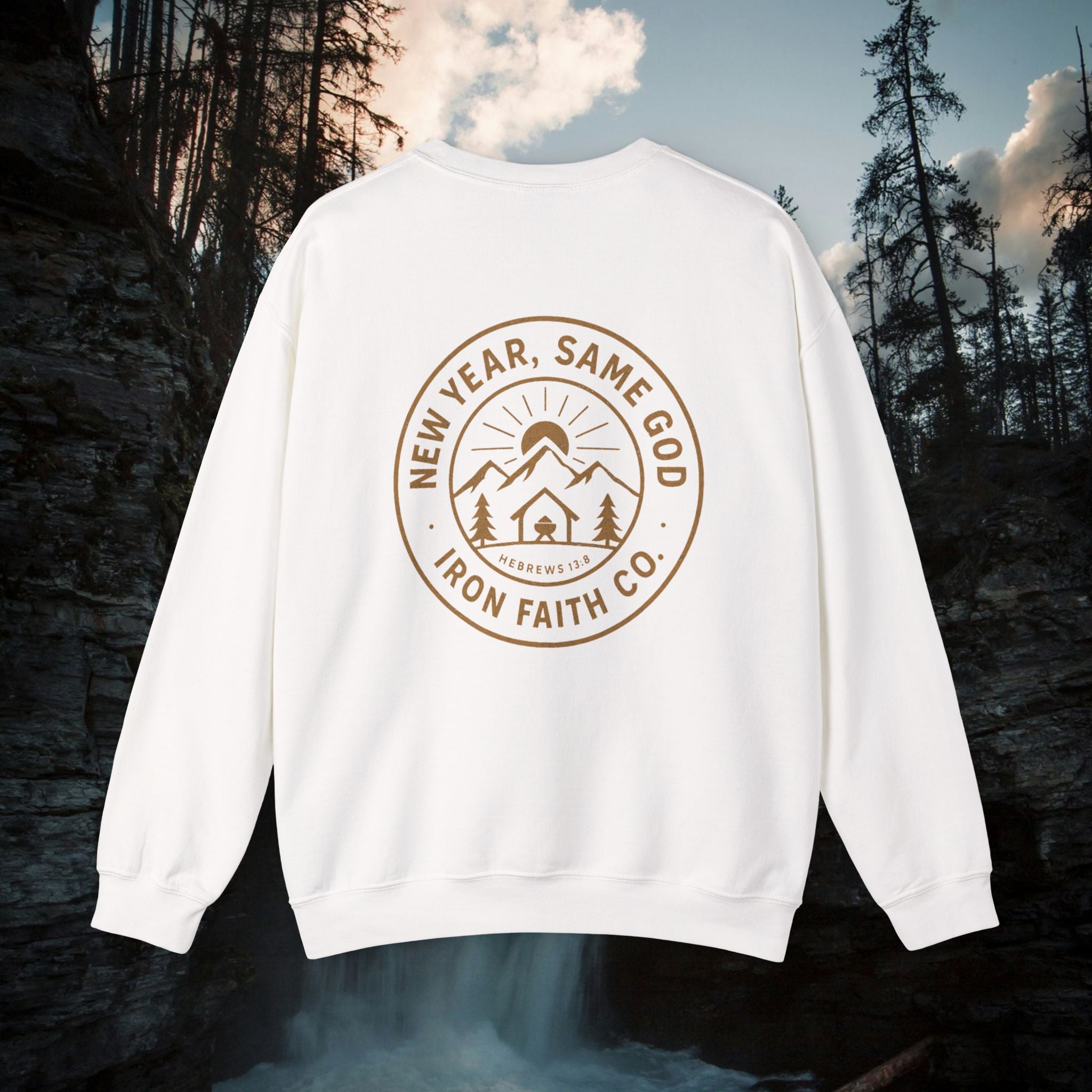 Iron Faith Co. 'New Year, Same God' Crewneck Sweatshirt