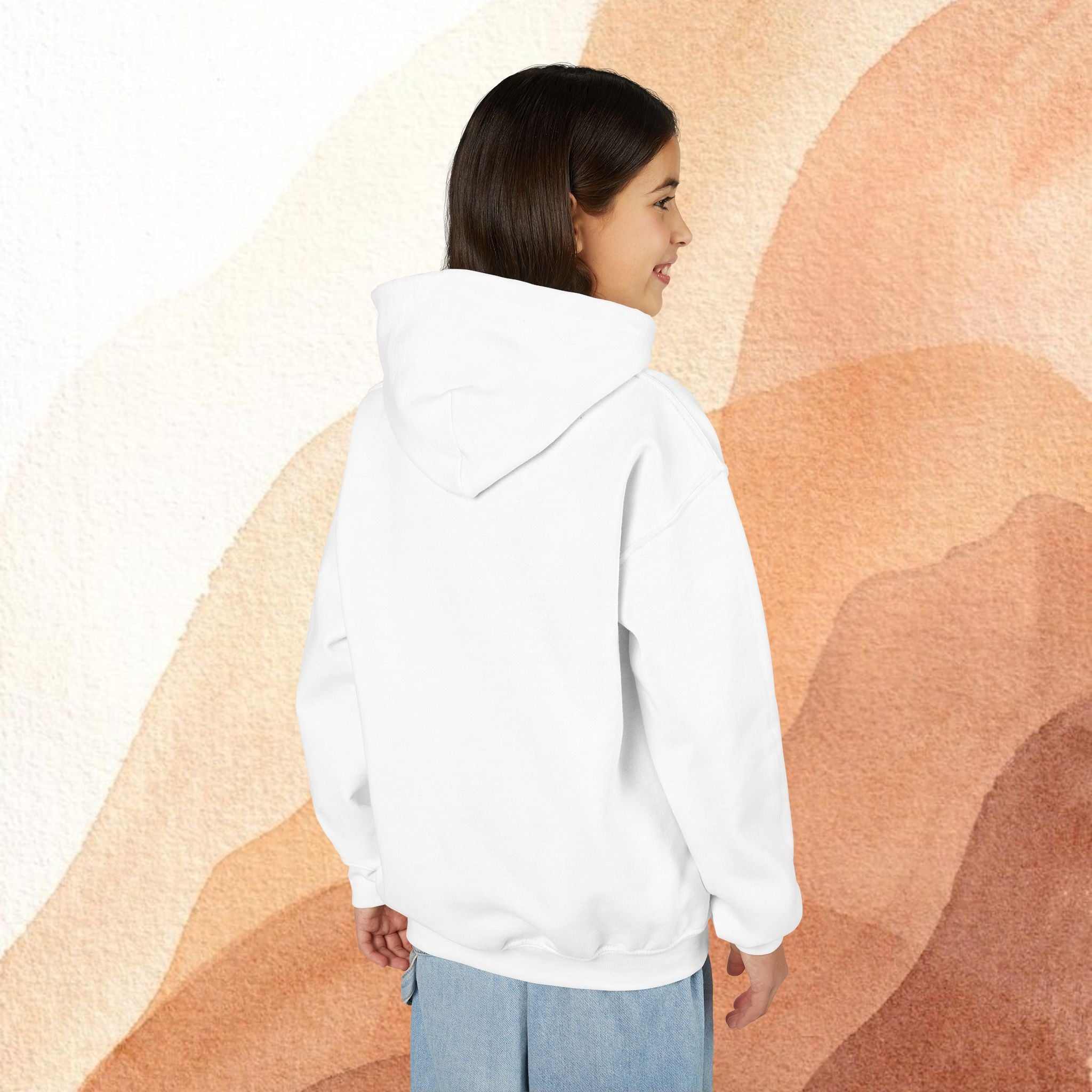 Youth Hoodie — "Faithfulness Produces Fruit" Kids Hooded Sweatshirt