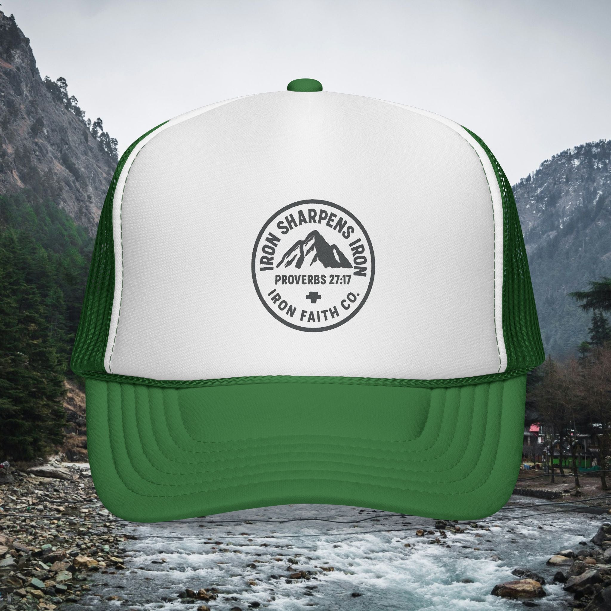 Iron Faith Co. | Iron sharpens iron | Trucker Cap