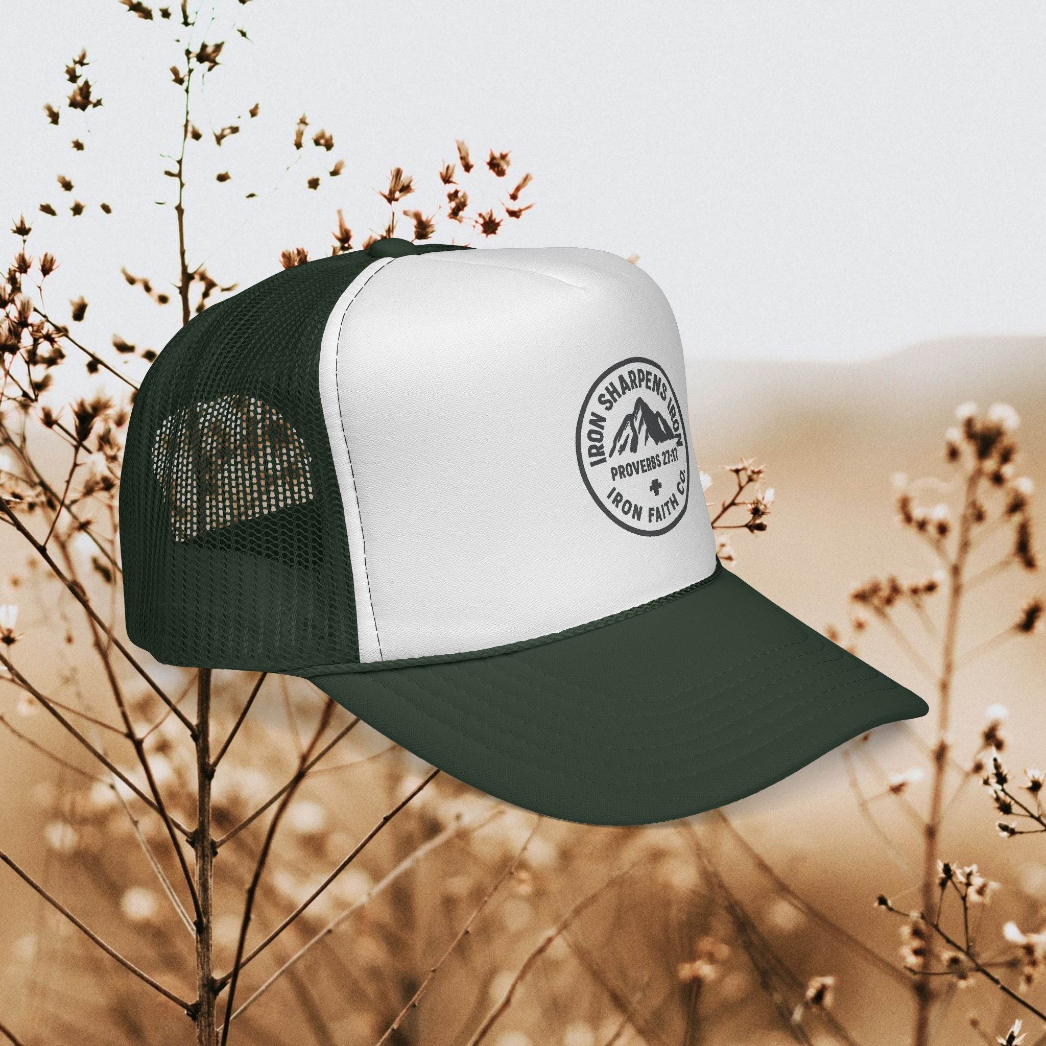Iron Faith Co. | Iron sharpens iron | Trucker Cap