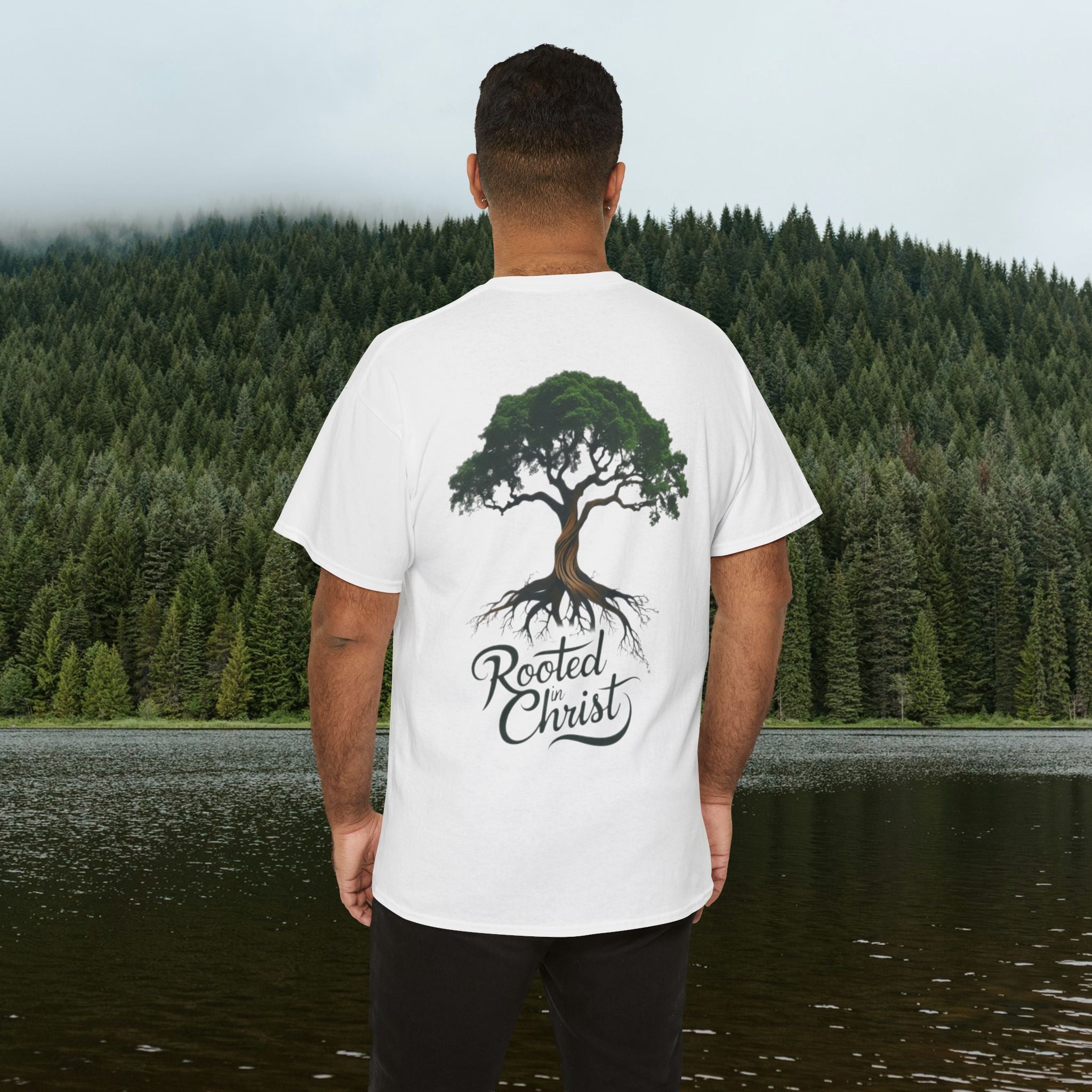 Iron Faith Co. | Rooted Christ Heavy Cotton Tee