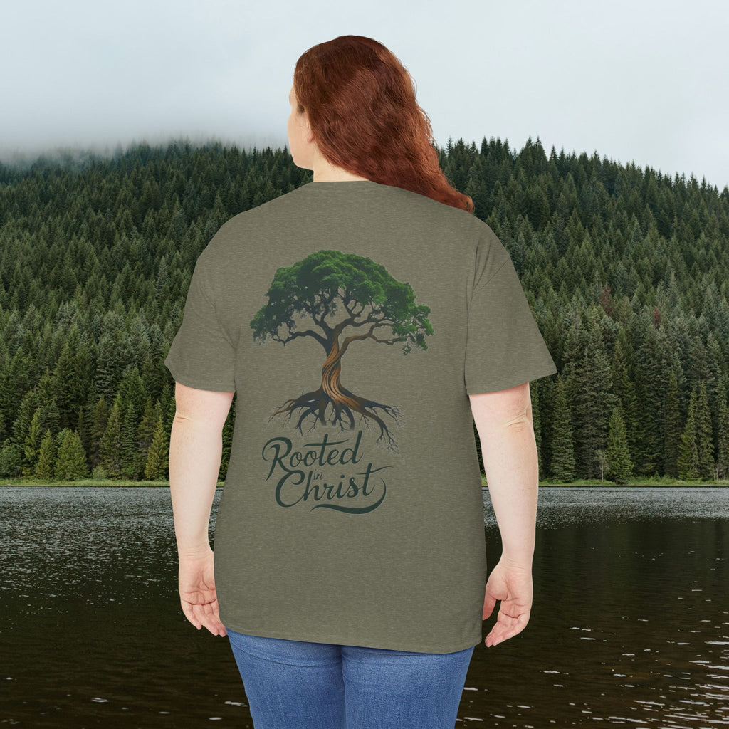 Iron Faith Co. | Rooted Christ Heavy Cotton Tee