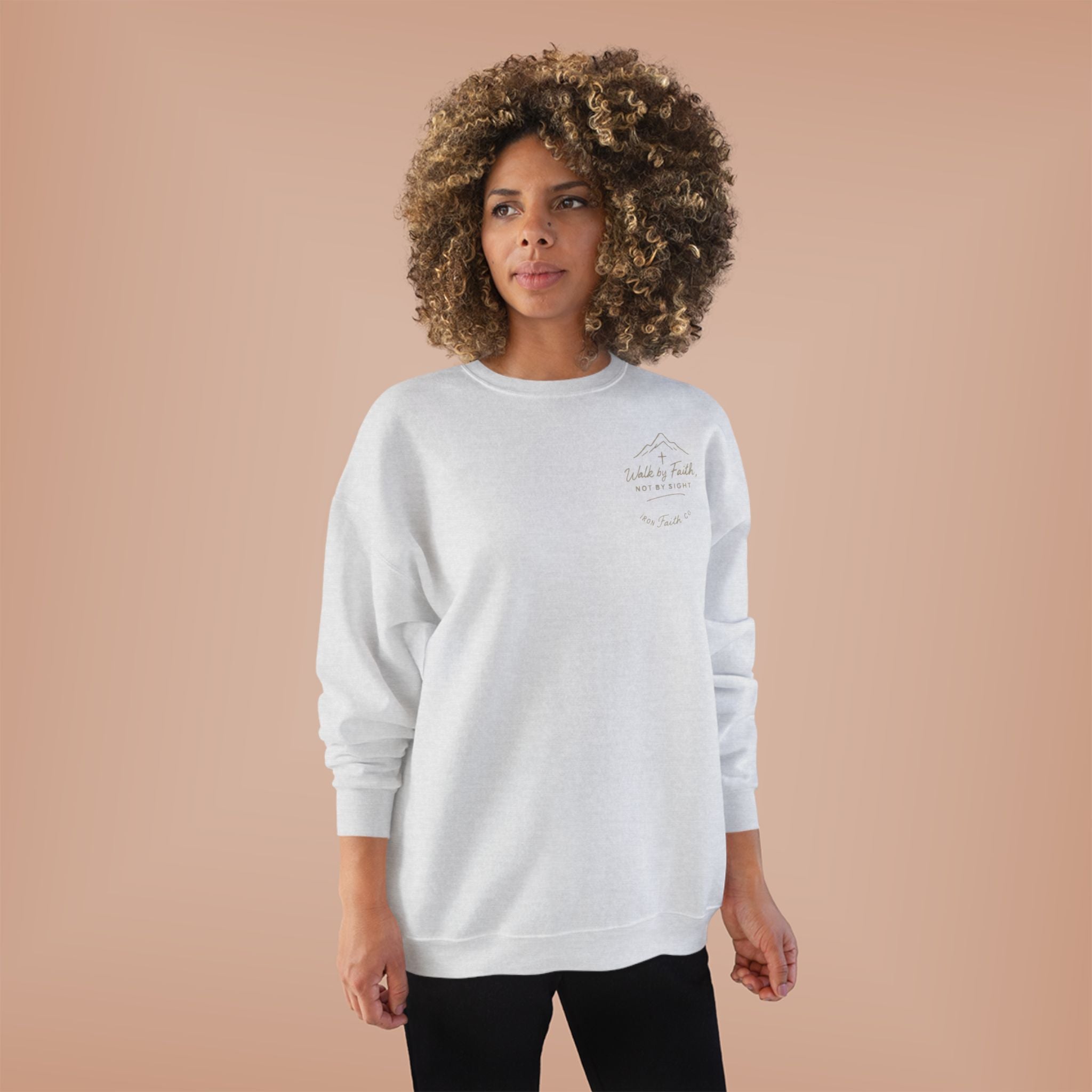 Gods creation | Iron Faith Co. | Eco-Friendly Crewneck Sweatshirt