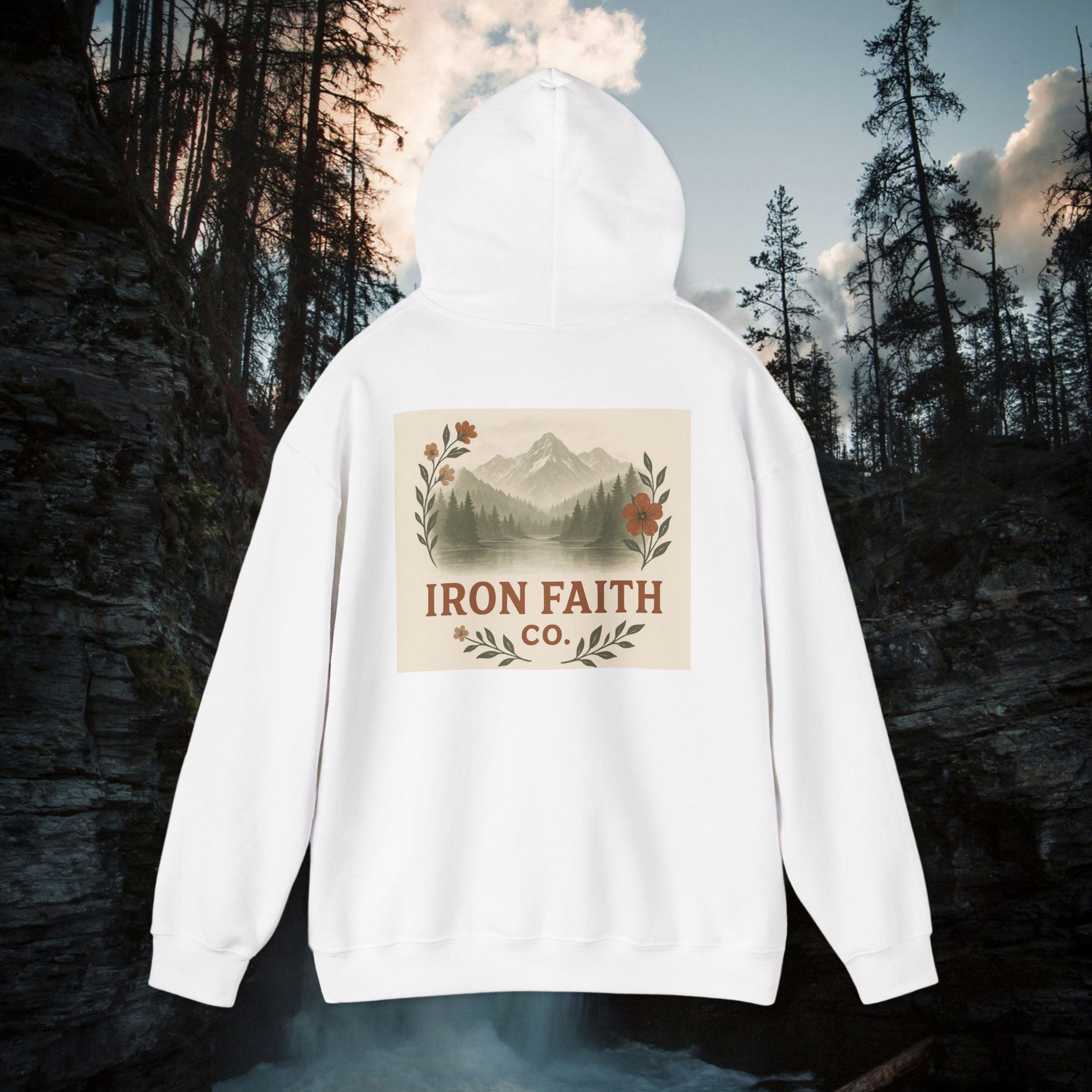 Iron Faith Co. Mountain Logo Pullover