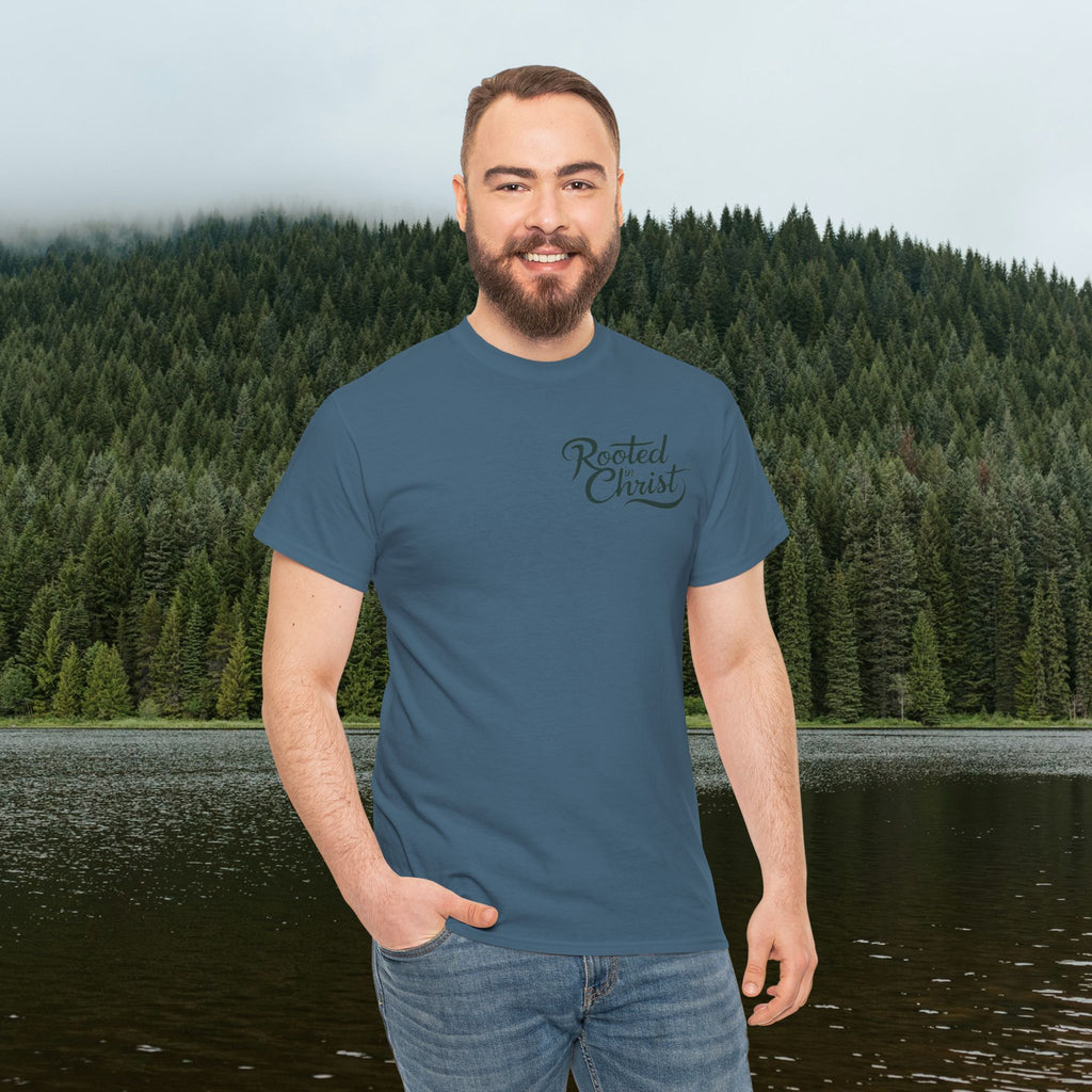 Iron Faith Co. | Rooted Christ Heavy Cotton Tee