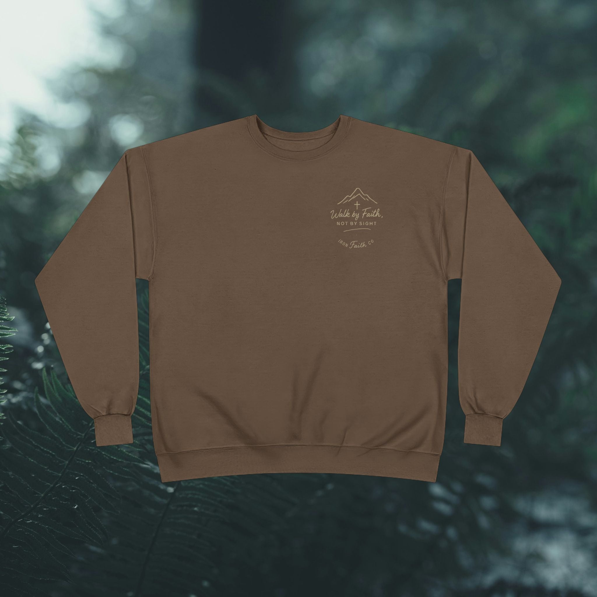 Gods creation | Iron Faith Co. | Eco-Friendly Crewneck Sweatshirt