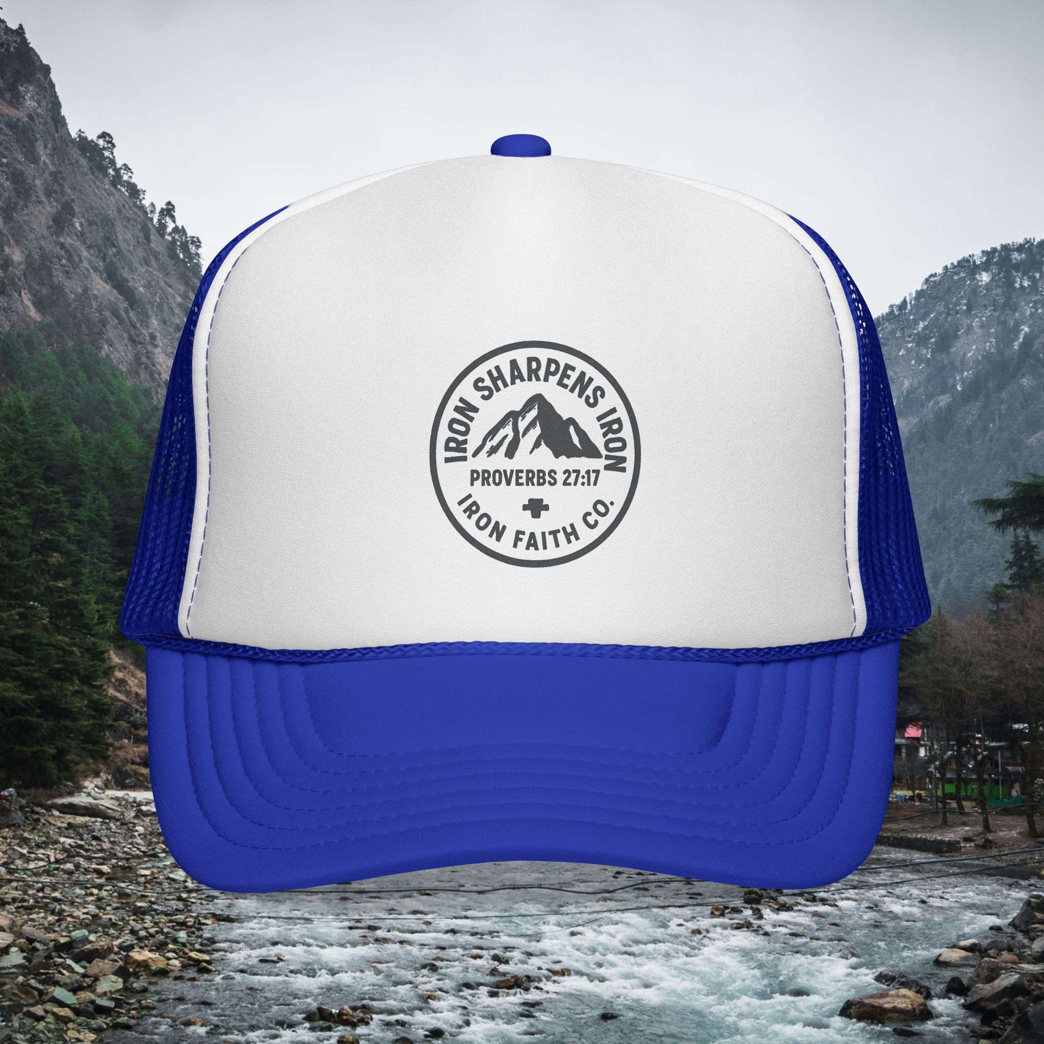 Iron Faith Co. | Iron sharpens iron | Trucker Cap