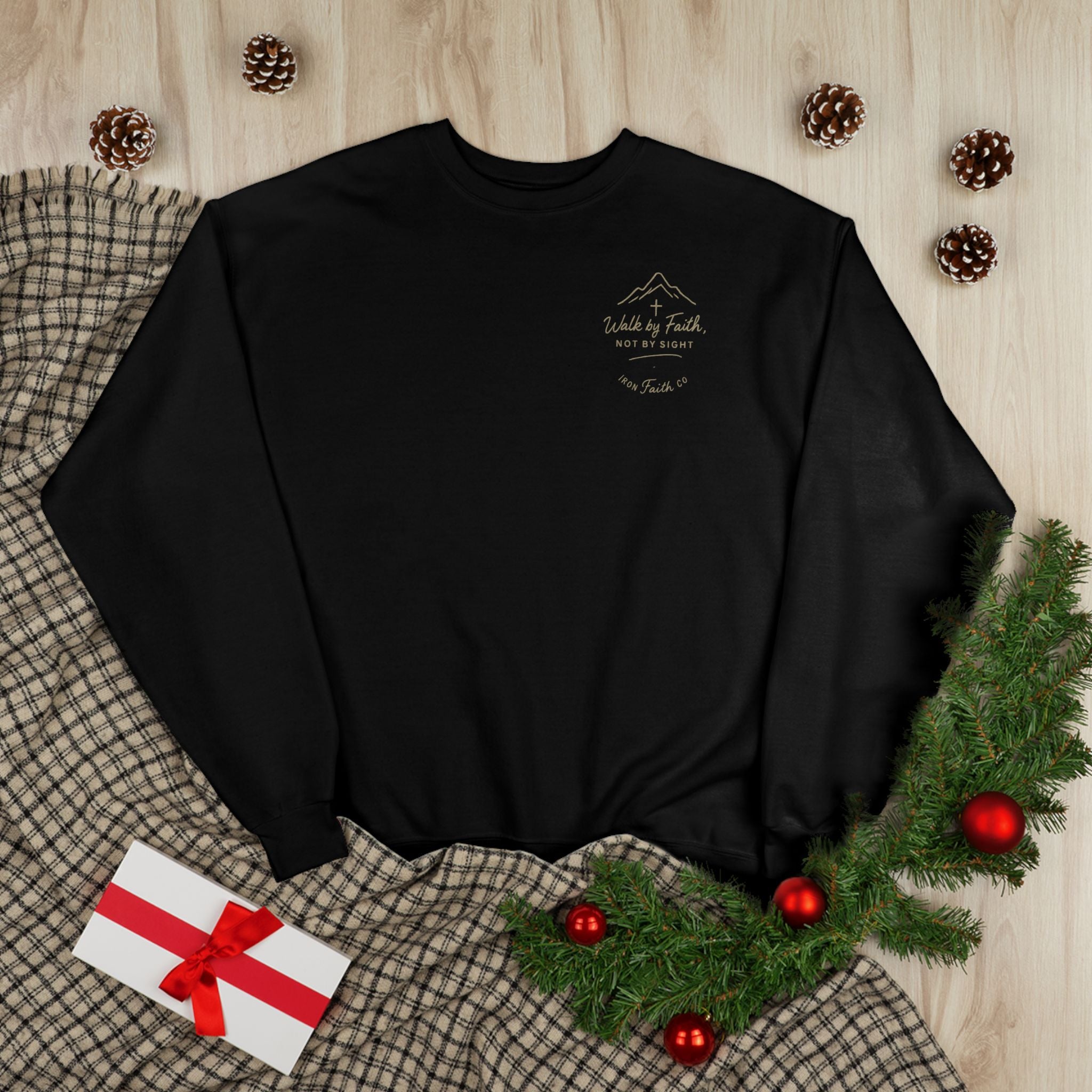 Gods creation | Iron Faith Co. | Eco-Friendly Crewneck Sweatshirt