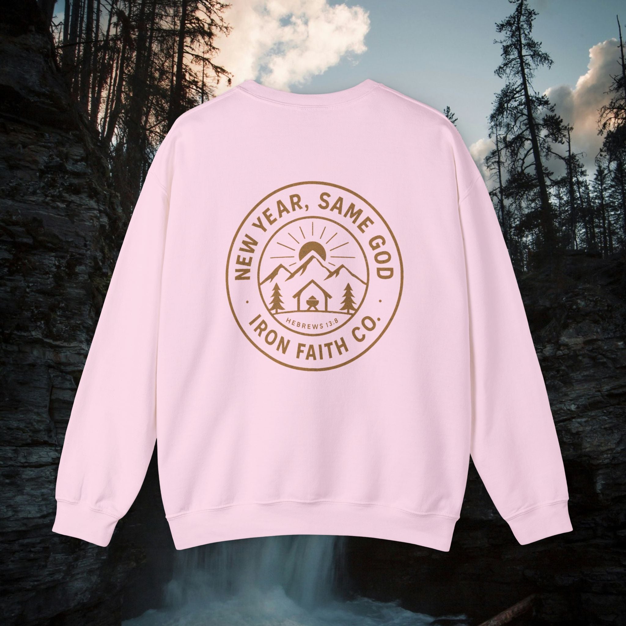 Iron Faith Co. 'New Year, Same God' Crewneck Sweatshirt