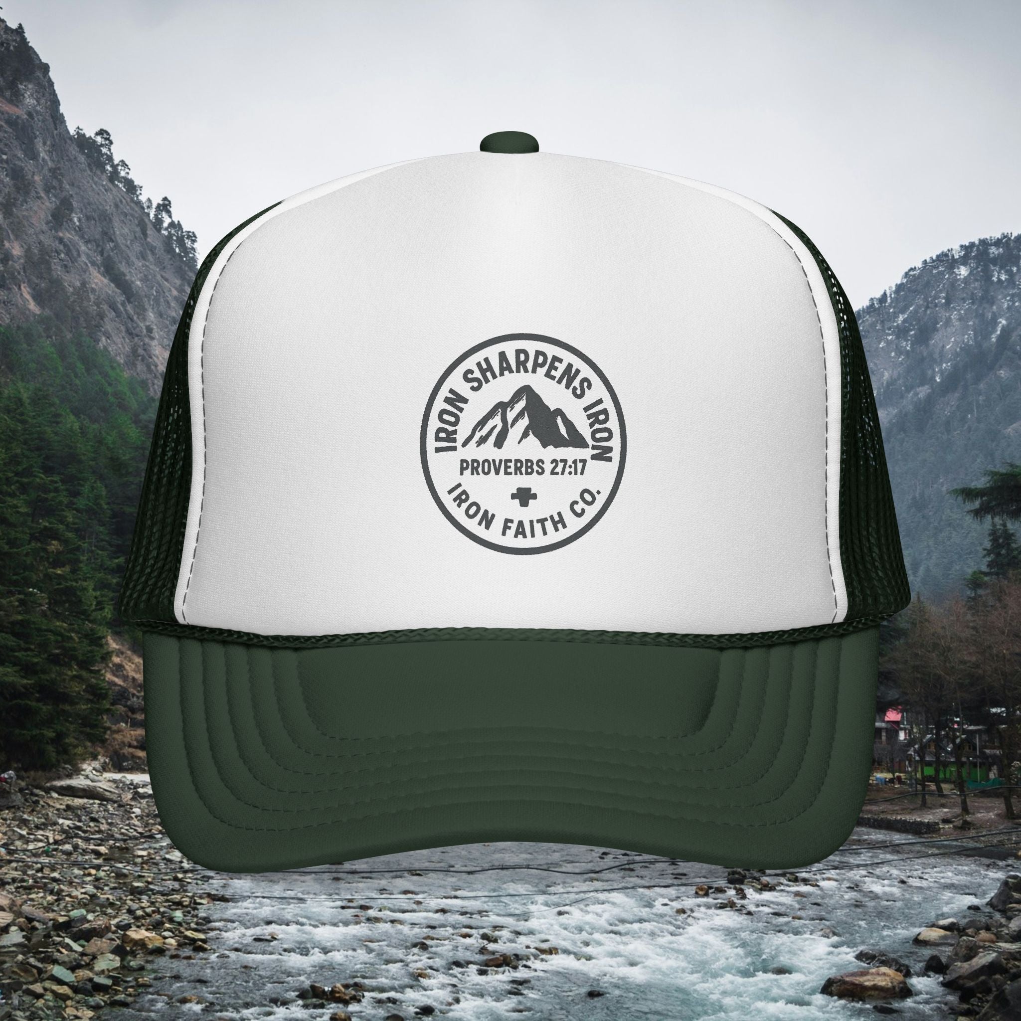 Iron Faith Co. | Iron sharpens iron | Trucker Cap