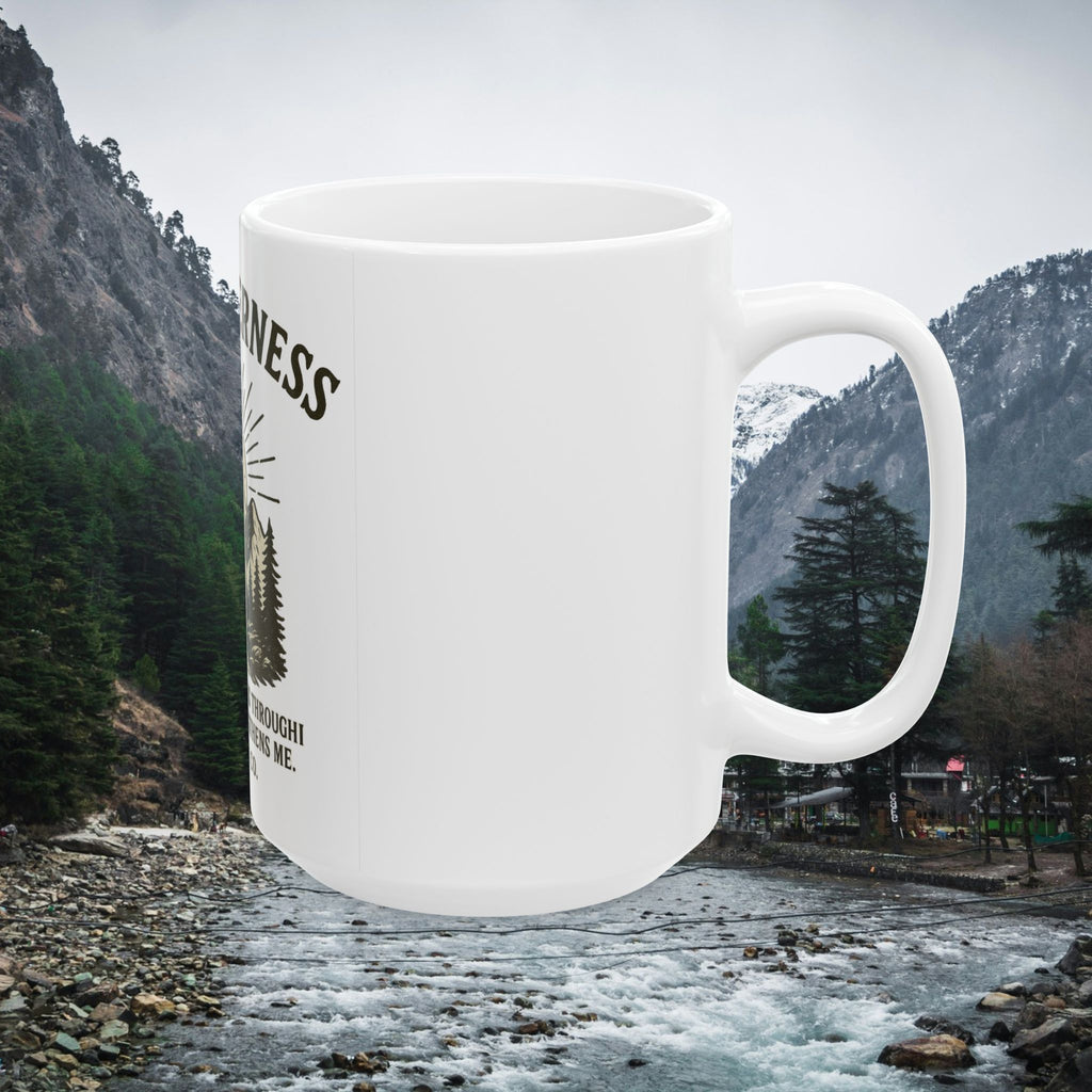 The Wilderness | Iron Faith Co. | Ceramic Mug, (15oz)