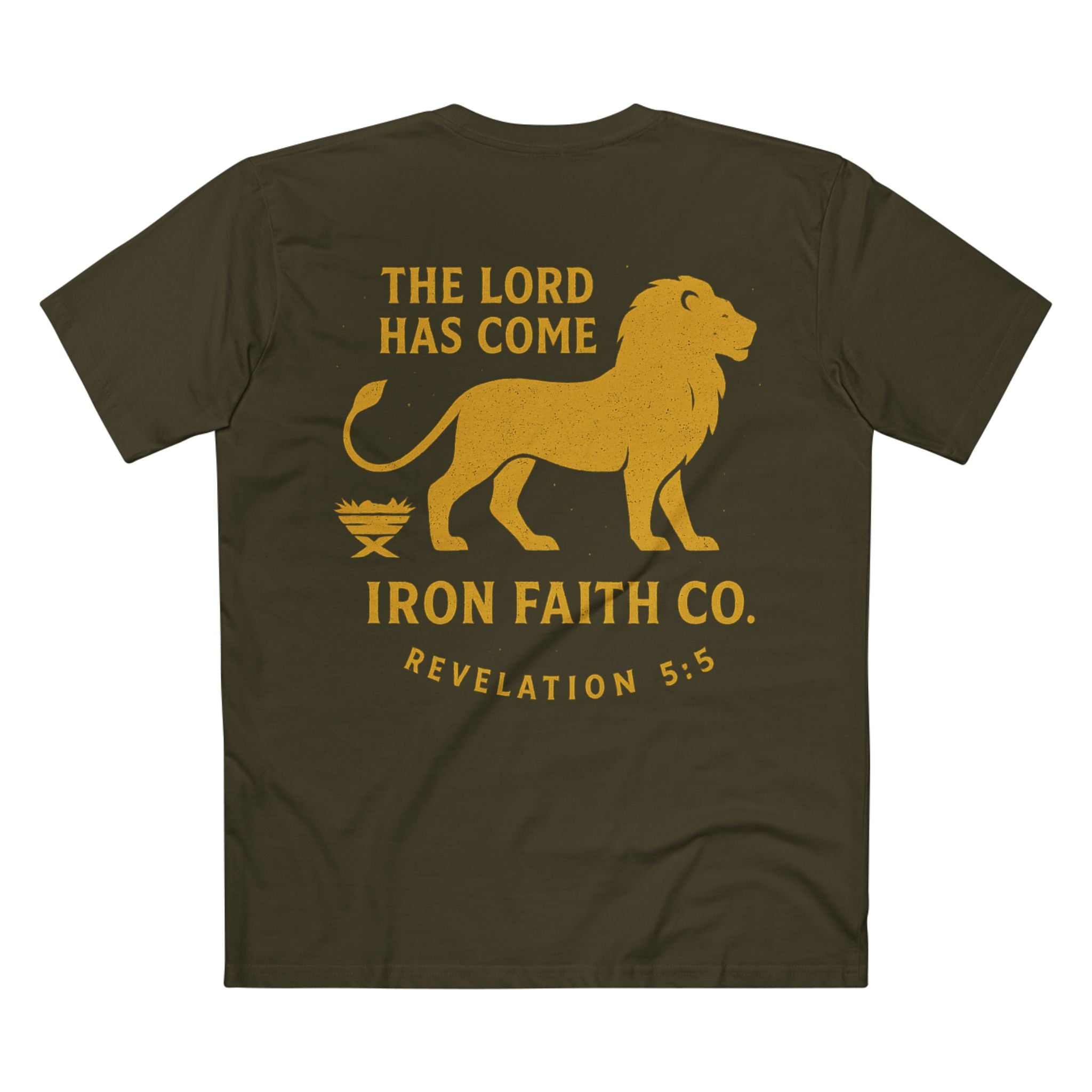 "The Lord Has Come" Revelation 5:5 Faith Tee - Iron Faith Co.