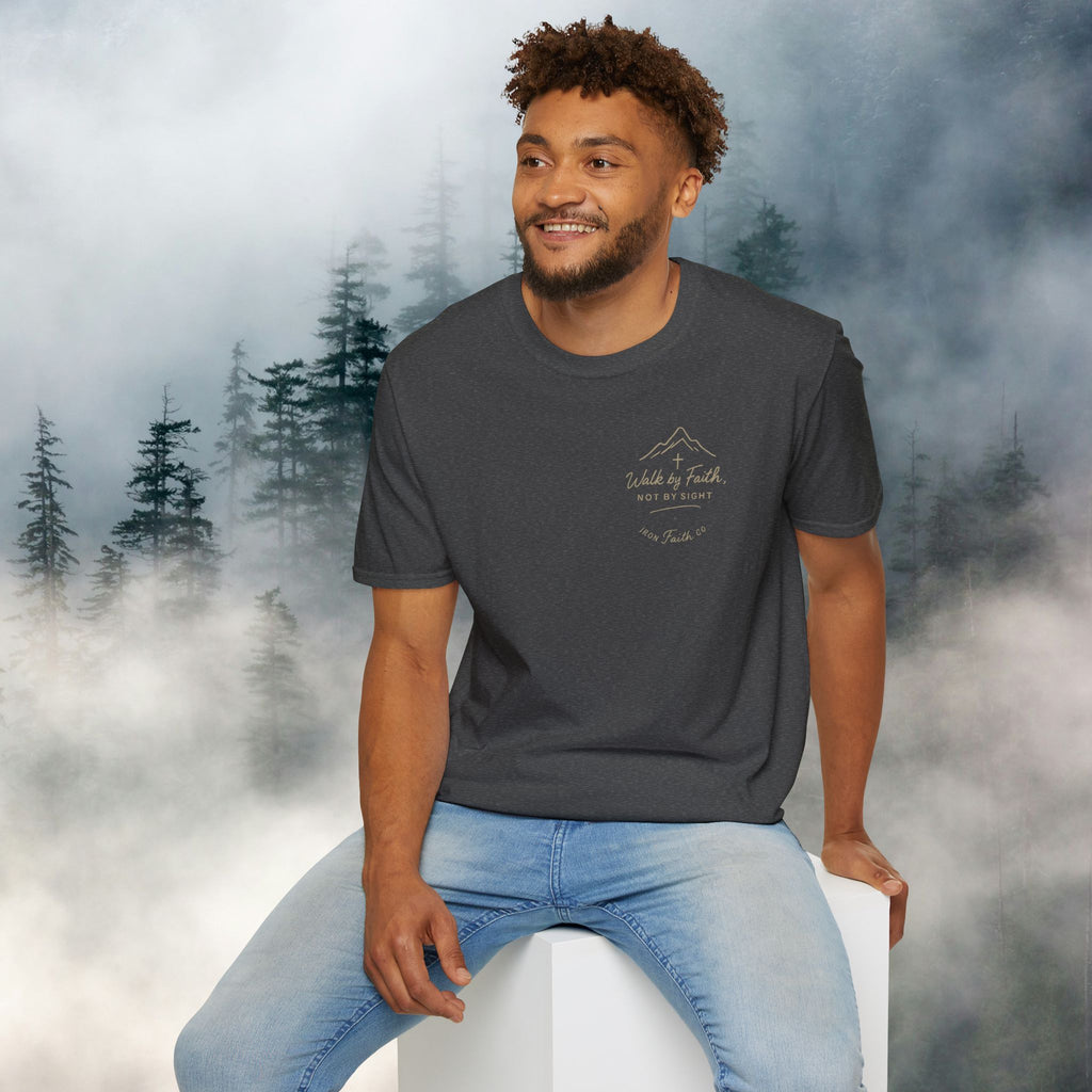 Iron Faith co | Matthew 6:34 T-shirt