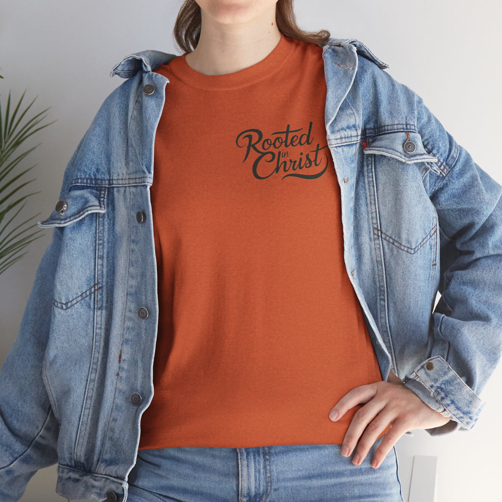 Iron Faith Co. | Rooted Christ Heavy Cotton Tee