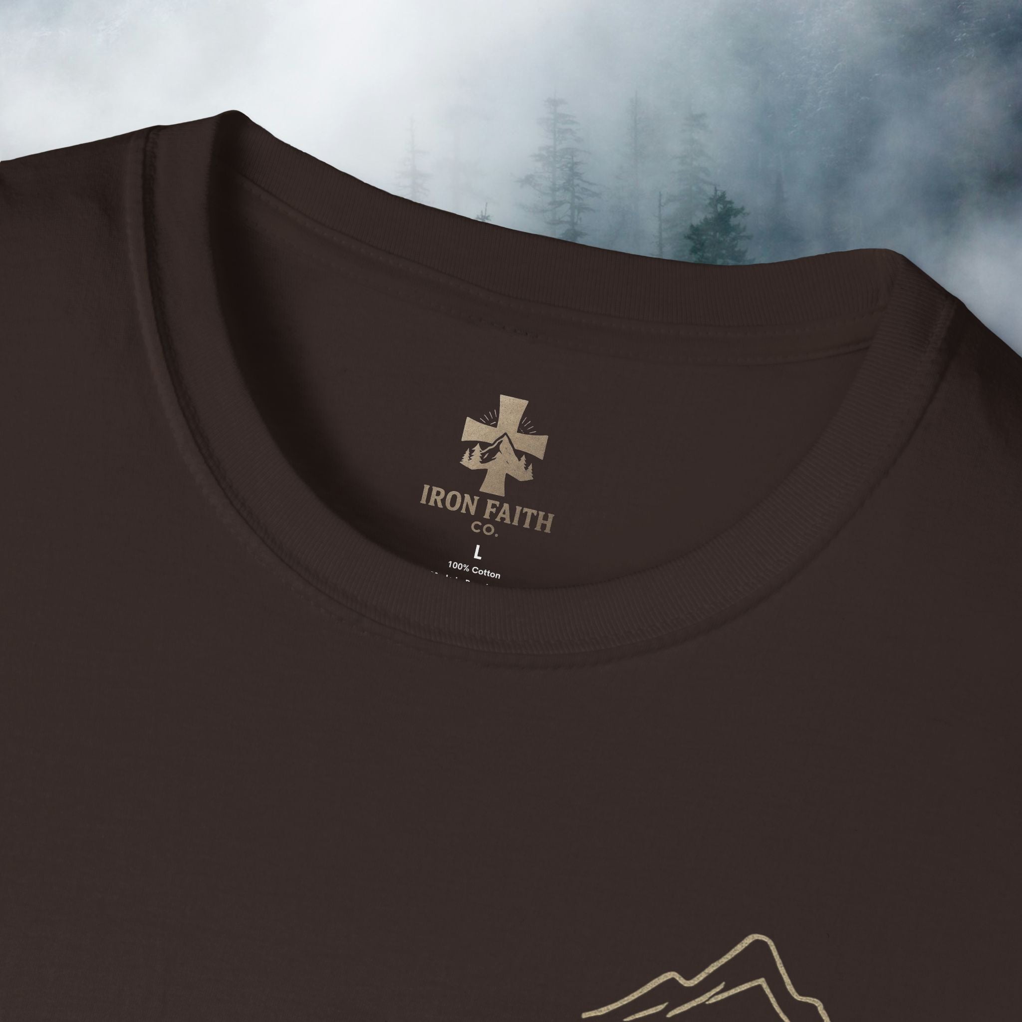 Iron Faith co | Matthew 6:34 T-shirt