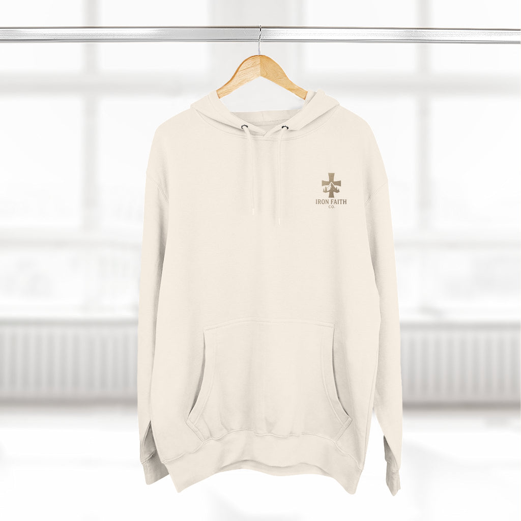 A Woman Who Fears The Lord Is Worthy Of Praise | Proverbs 31:30 | Iron Faith Co. |  Fleece Hoodie