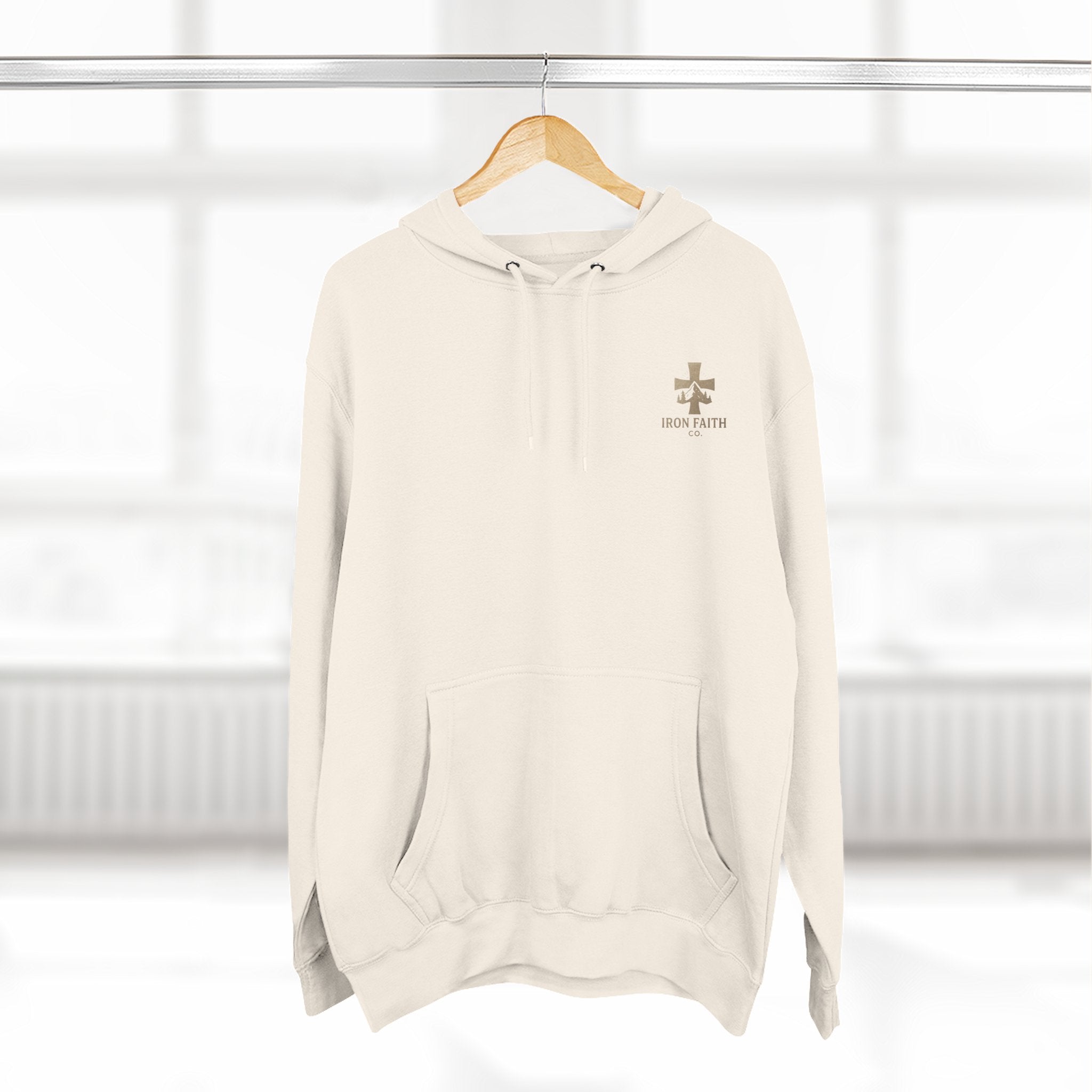 A Woman Who Fears The Lord Is Worthy Of Praise | Proverbs 31:30 | Iron Faith Co. |  Fleece Hoodie