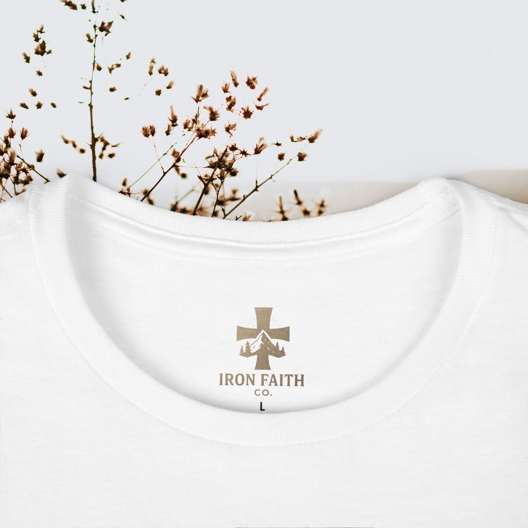Iron Faith Co. | Walk by Faith | Women's Softstyle Tee