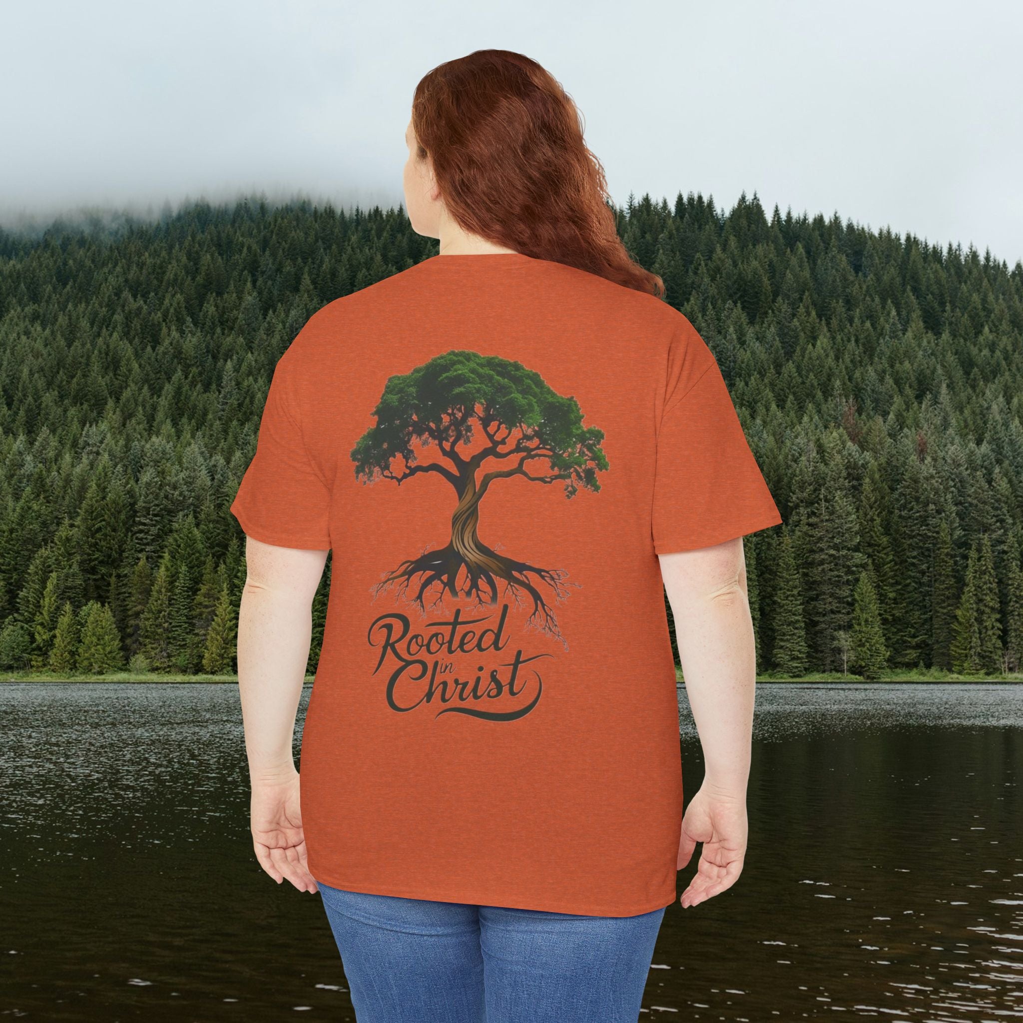 Iron Faith Co. | Rooted Christ Heavy Cotton Tee