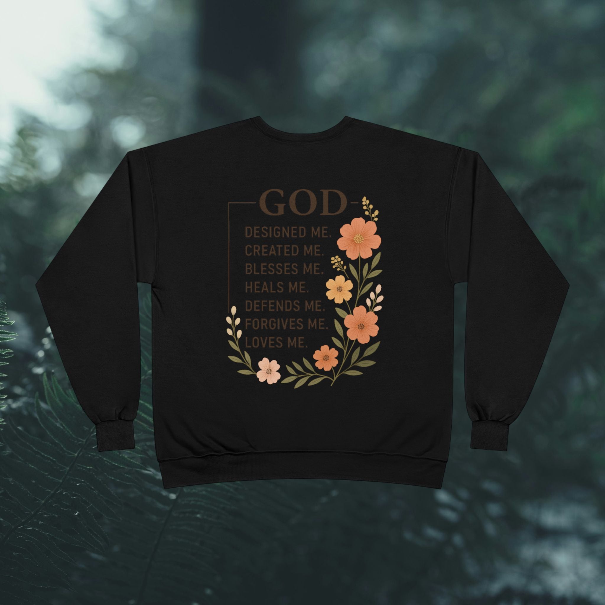 Gods creation | Iron Faith Co. | Eco-Friendly Crewneck Sweatshirt