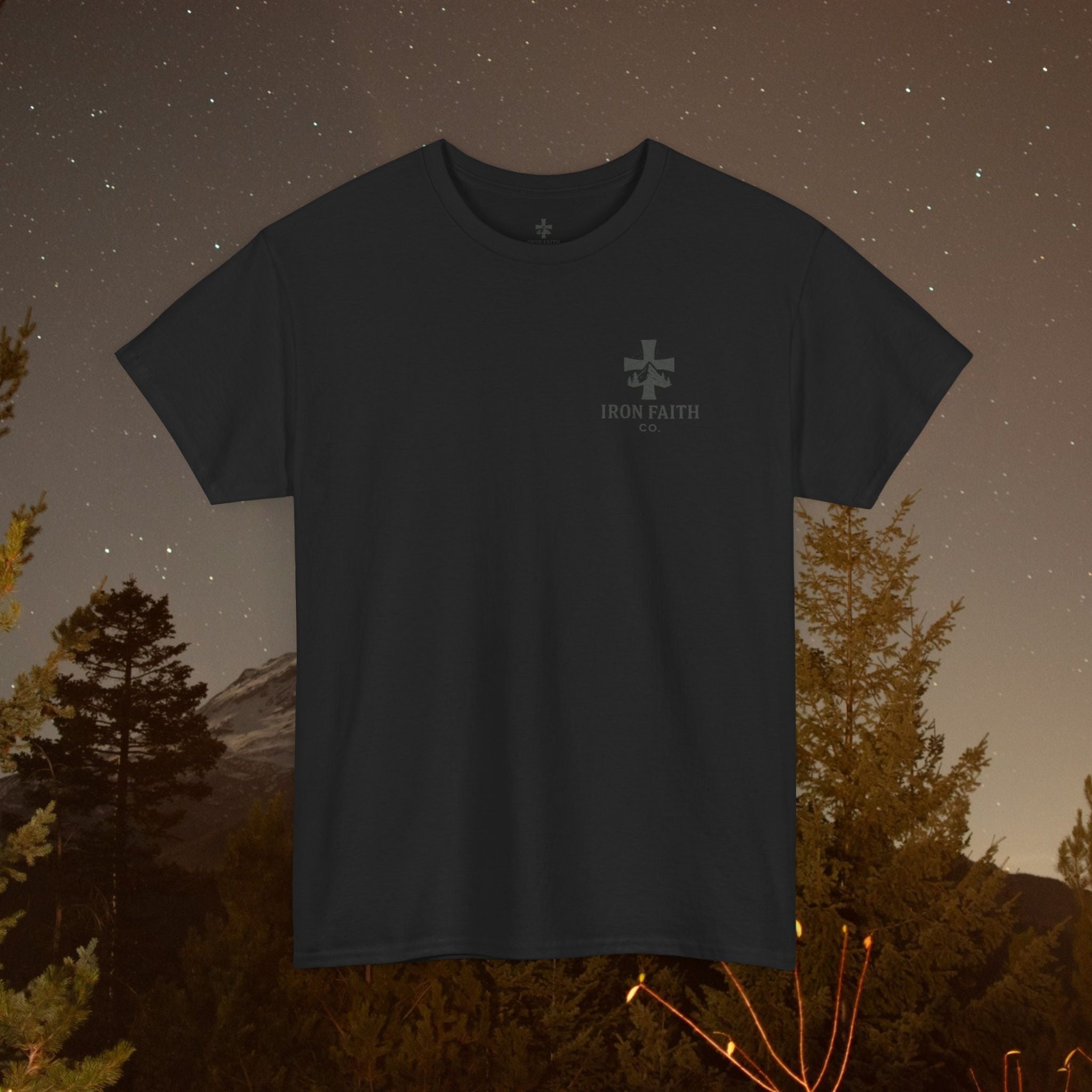Iron Faith Co | Not Perfect, Just Forgiven - Unisex Heavy Cotton T-Shirt