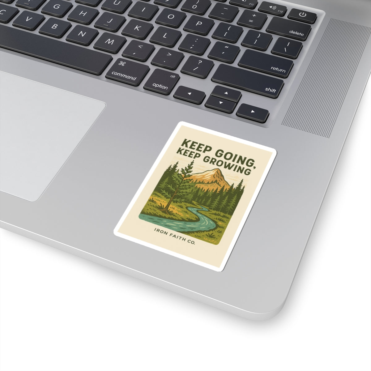 Keep going, keep growing vynyl Sticker