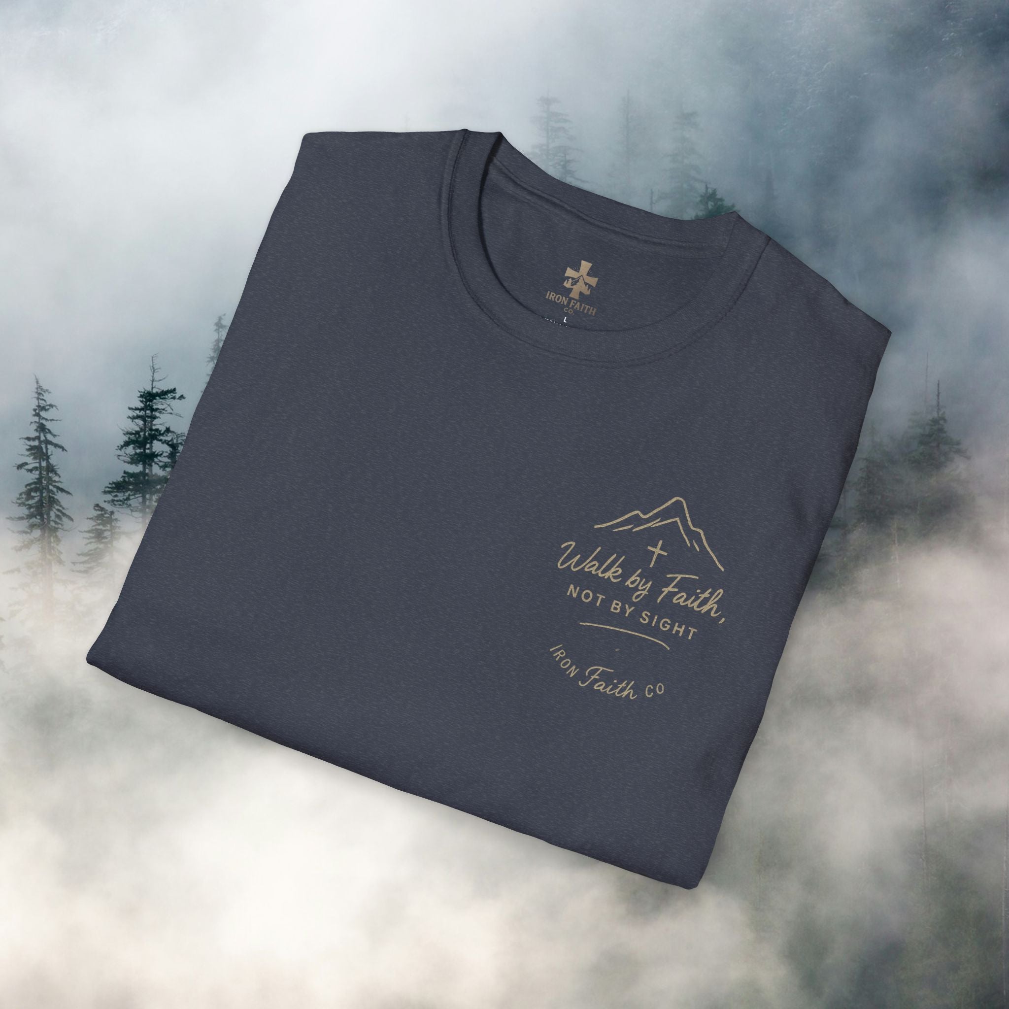 Iron Faith co | Matthew 6:34 T-shirt