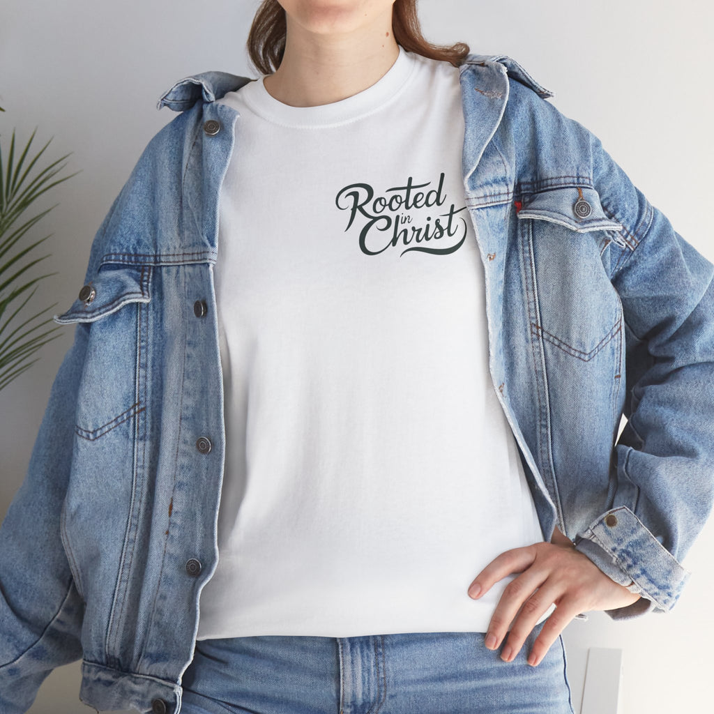 Iron Faith Co. | Rooted Christ Heavy Cotton Tee