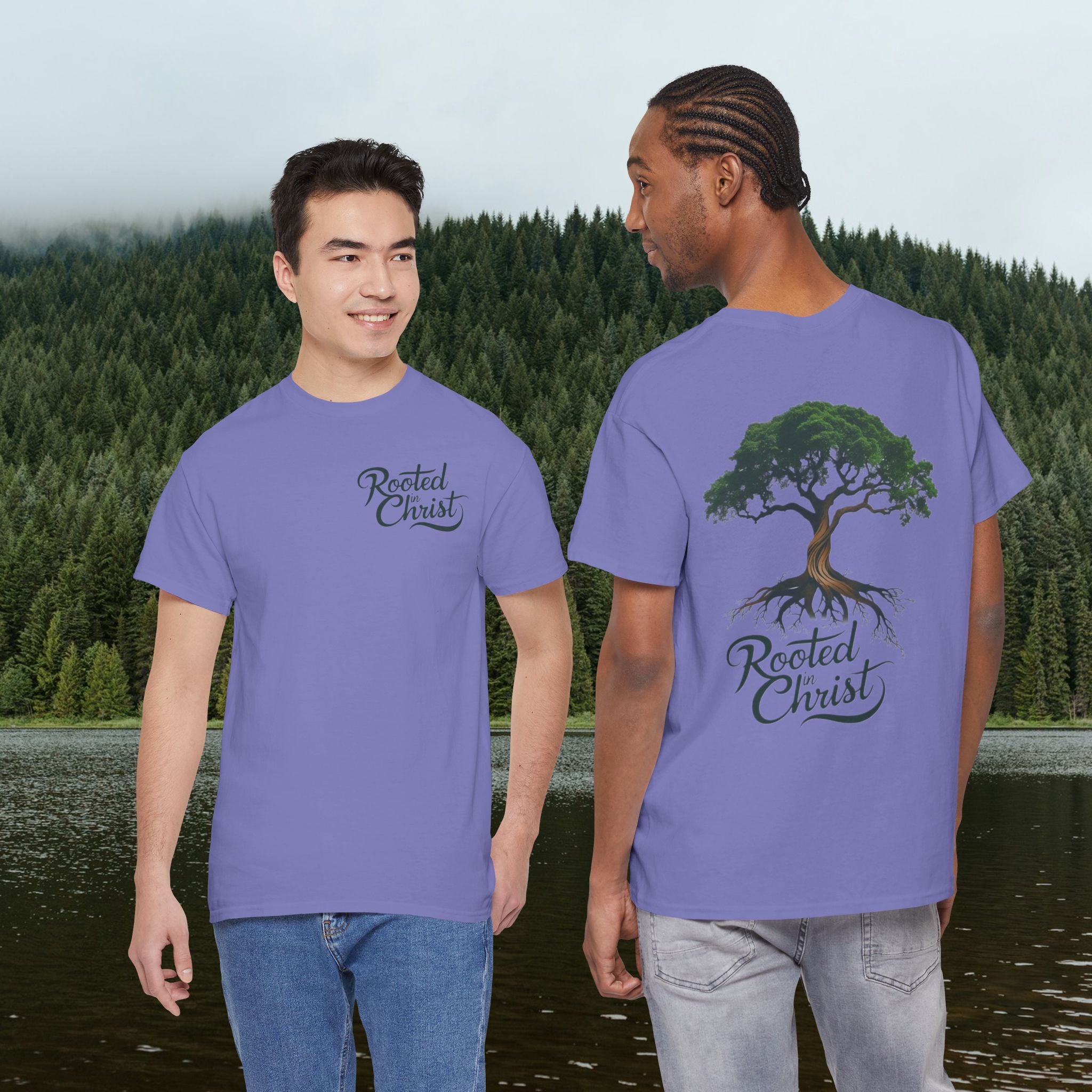 Iron Faith Co. | Rooted Christ Heavy Cotton Tee