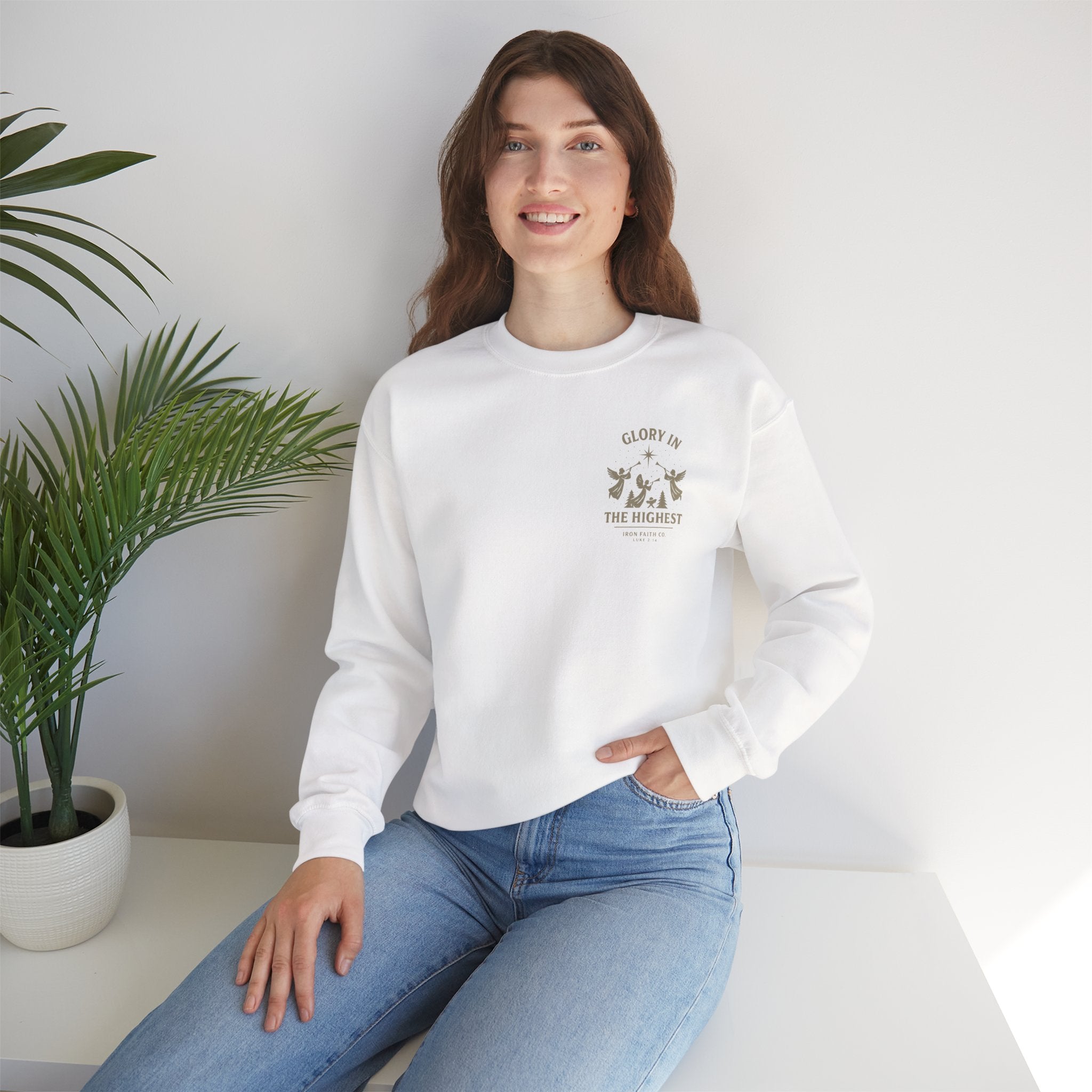 Hope Was Born This Night Sweatshirt - IronFaithCo.