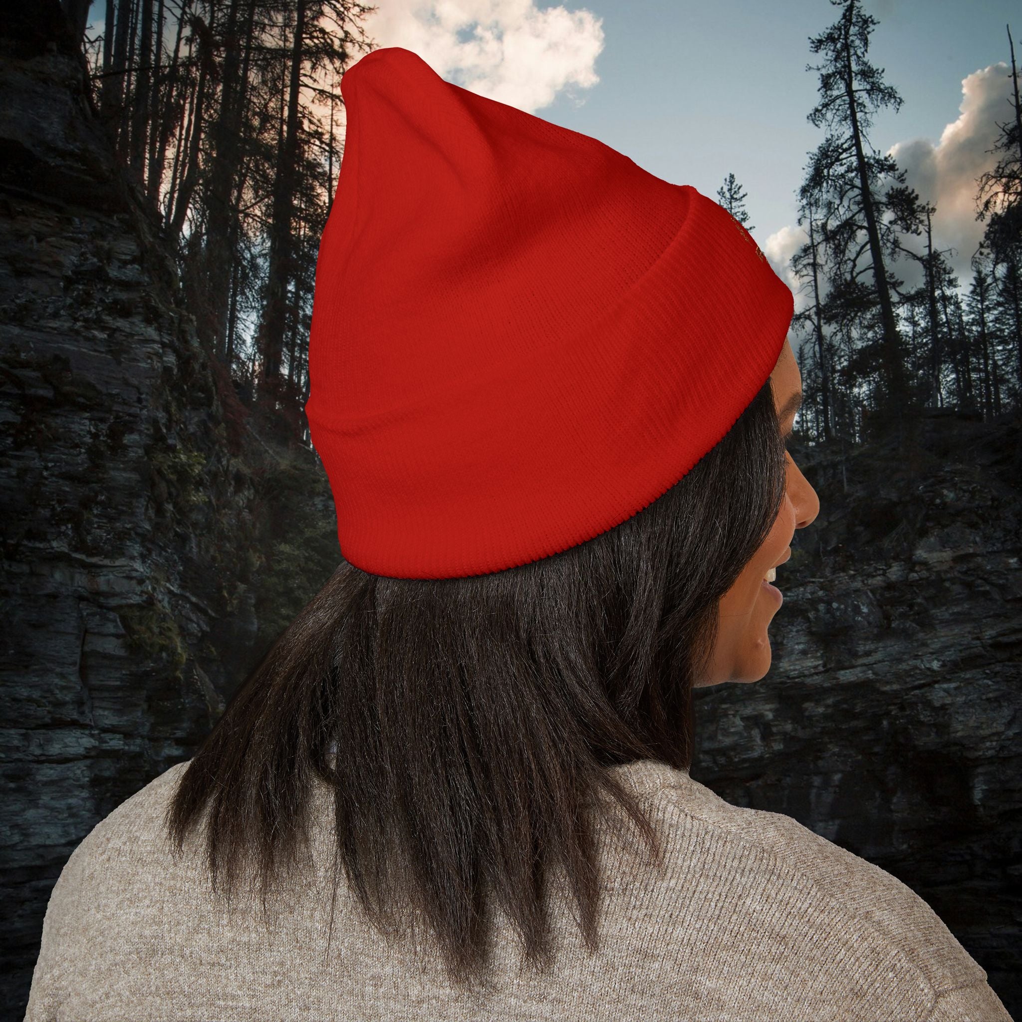 Iron Faith Embroidered Beanie