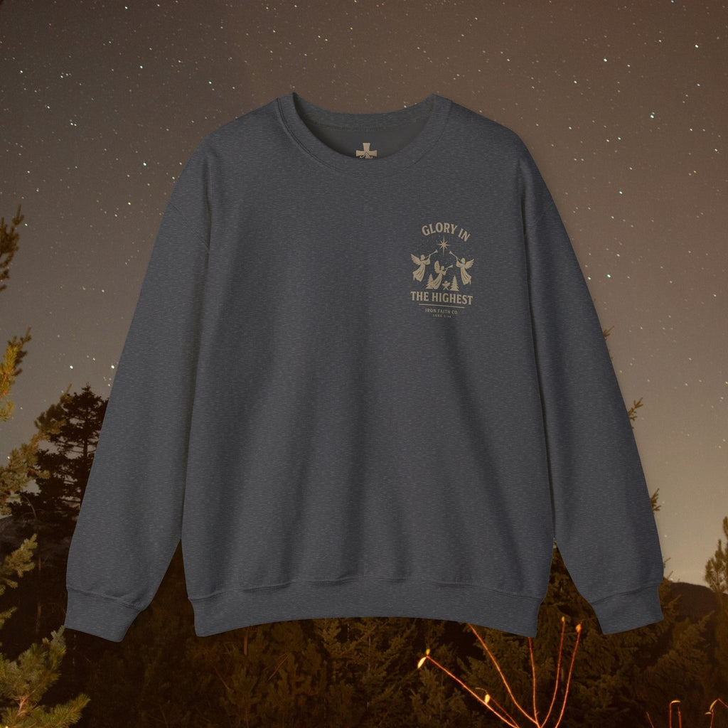 Hope Was Born This Night Sweatshirt - IronFaithCo.