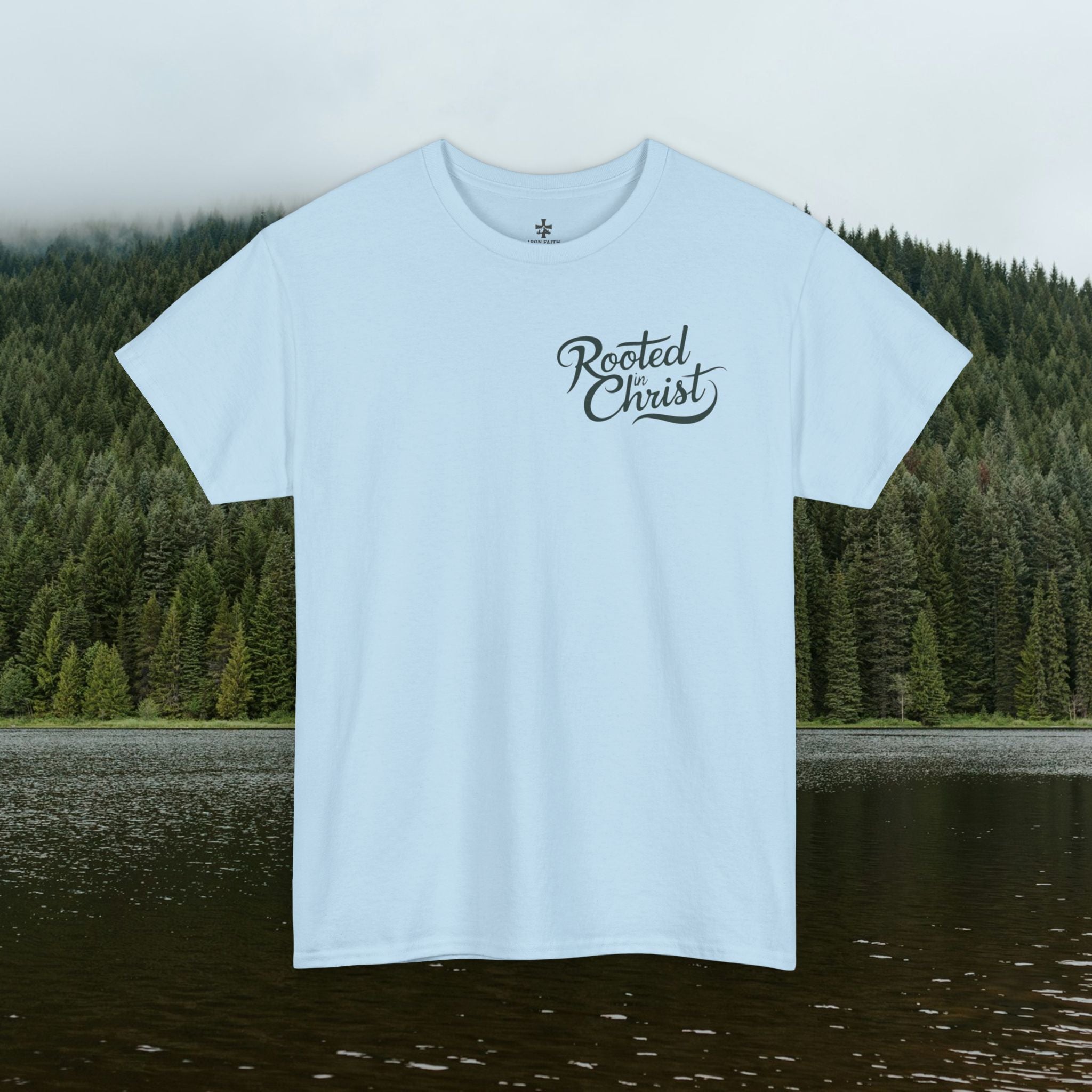 Iron Faith Co. | Rooted Christ Heavy Cotton Tee