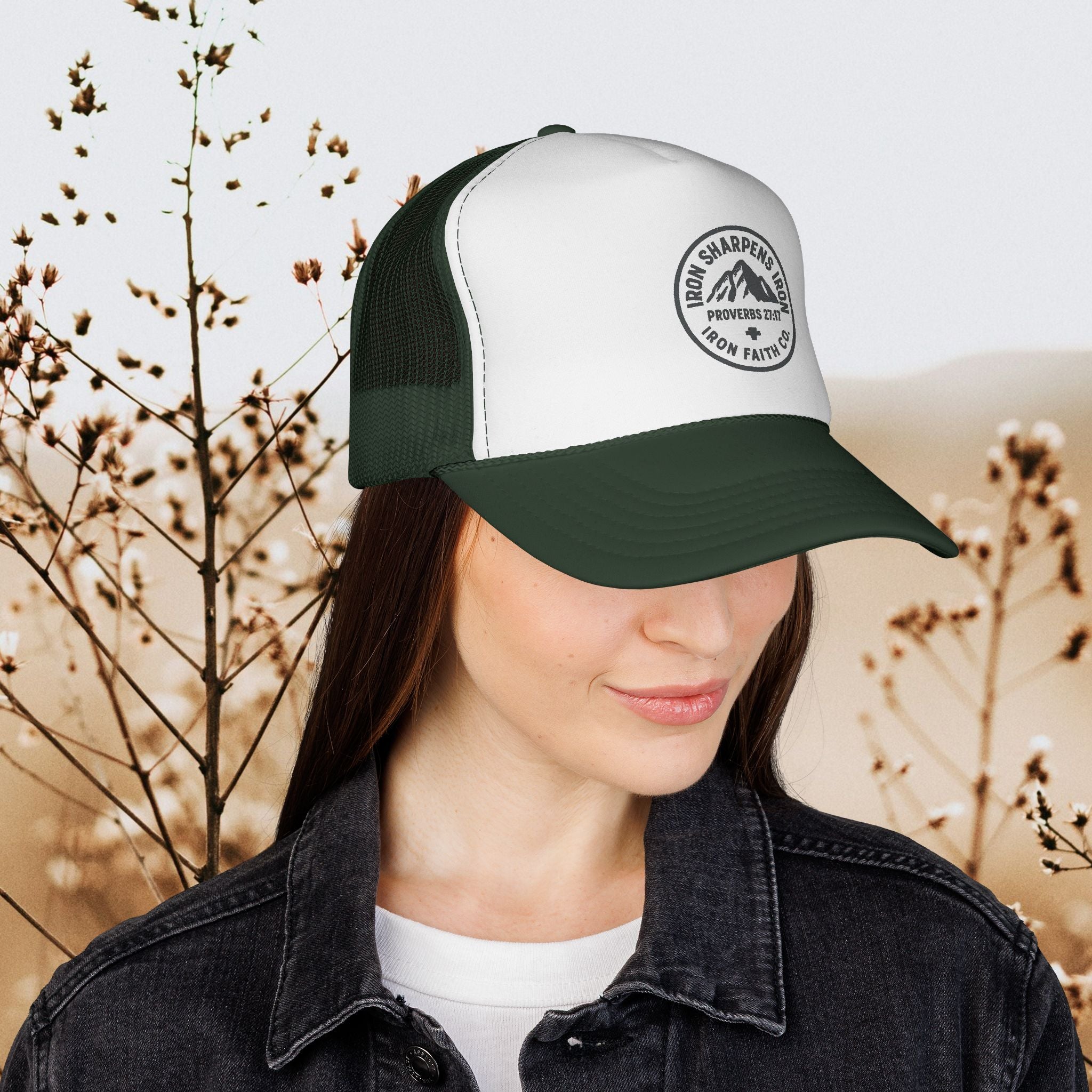 Iron Faith Co. | Iron sharpens iron | Trucker Cap