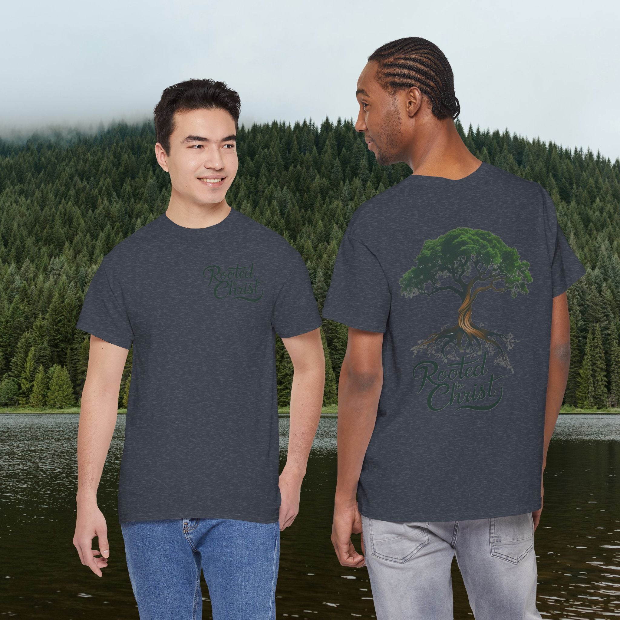 Iron Faith Co. | Rooted Christ Heavy Cotton Tee