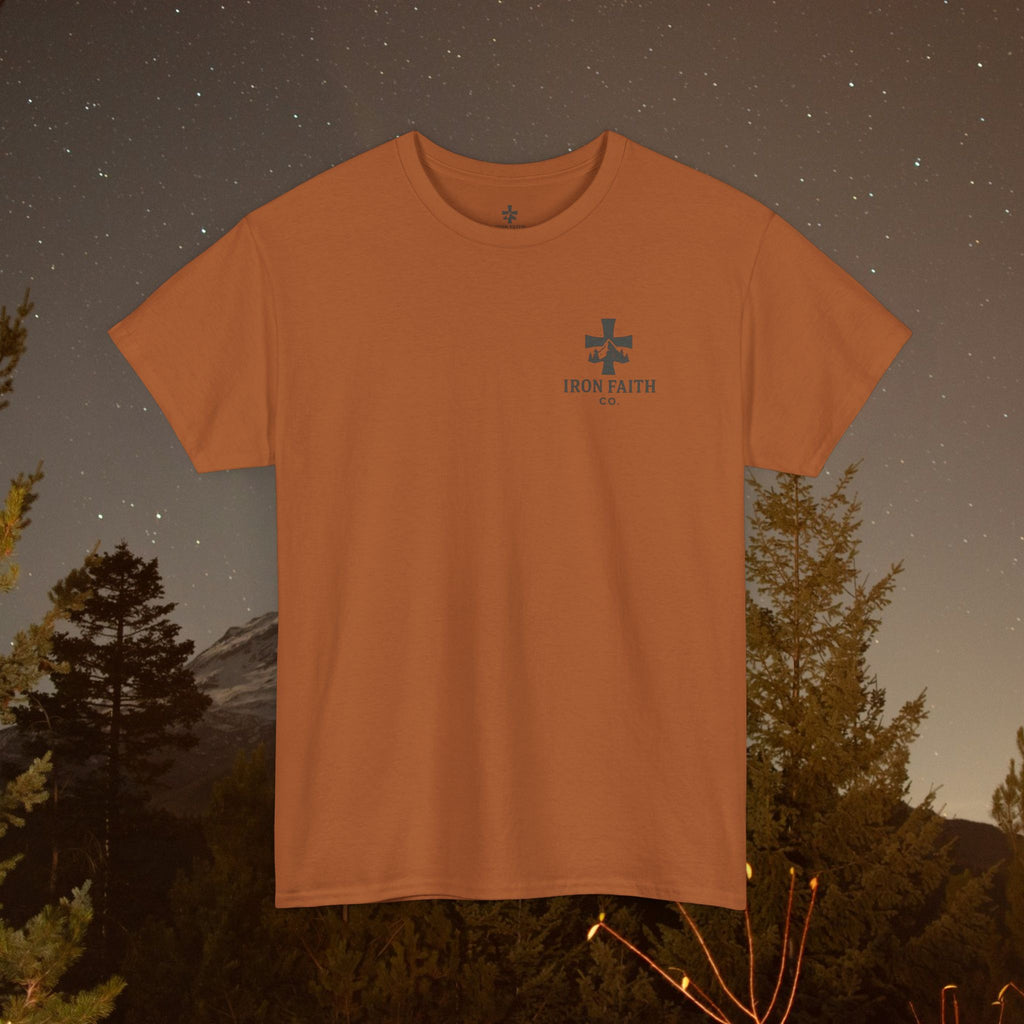 Iron Faith Co | Not Perfect, Just Forgiven - Unisex Heavy Cotton T-Shirt