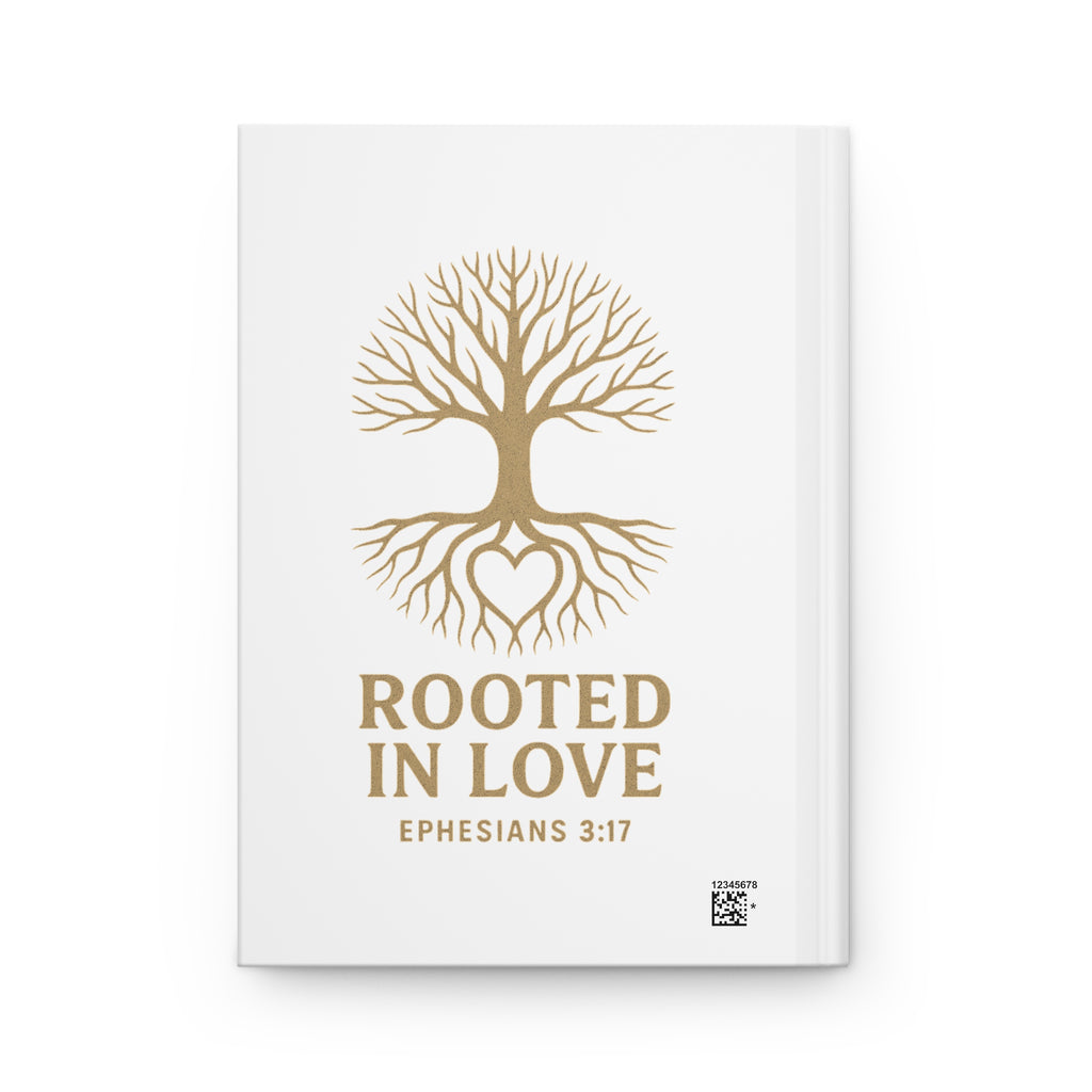 Journal — "She Looks Back and Thanks God" / Rooted in Love Hardcover Journal