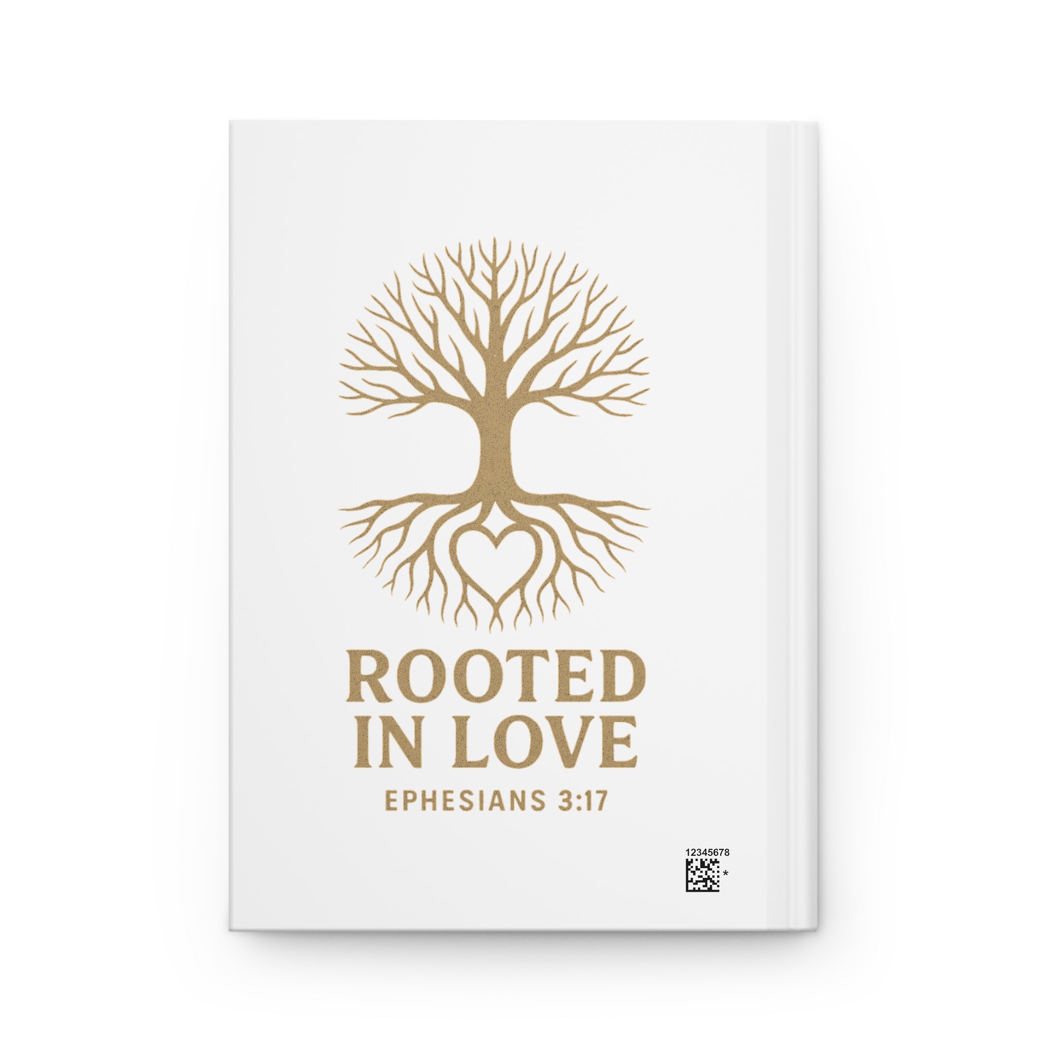 Journal — "She Looks Back and Thanks God" / Rooted in Love Hardcover Journal