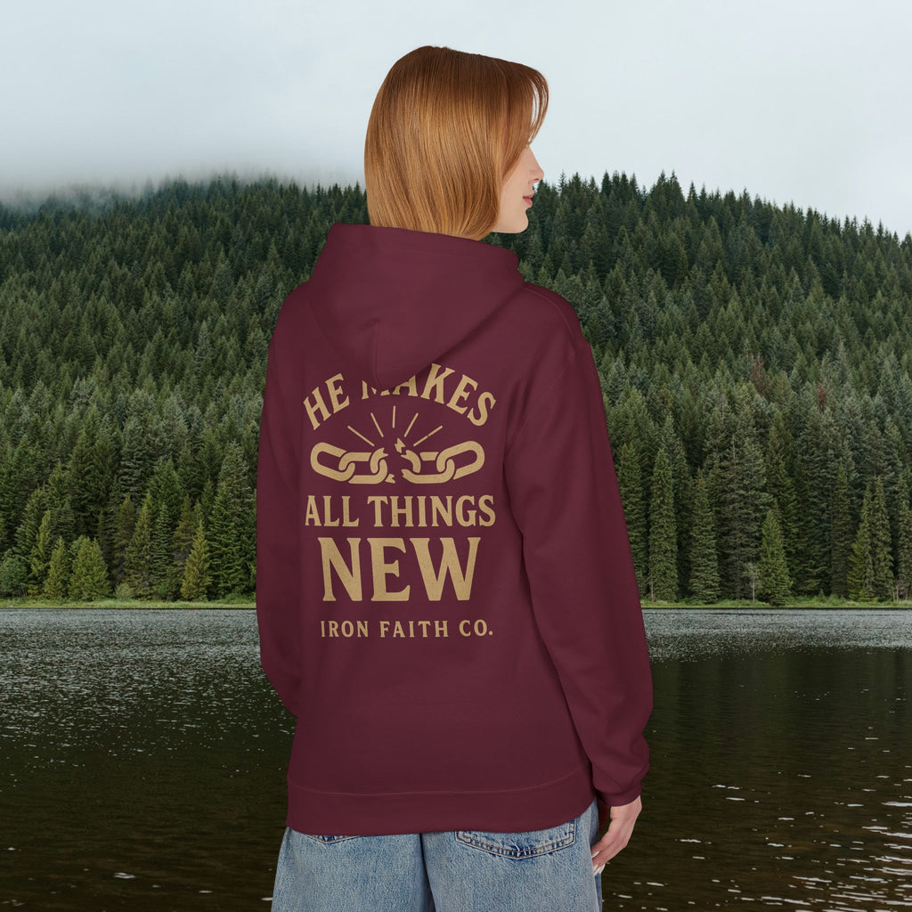 He Makes All Things New Hoodie