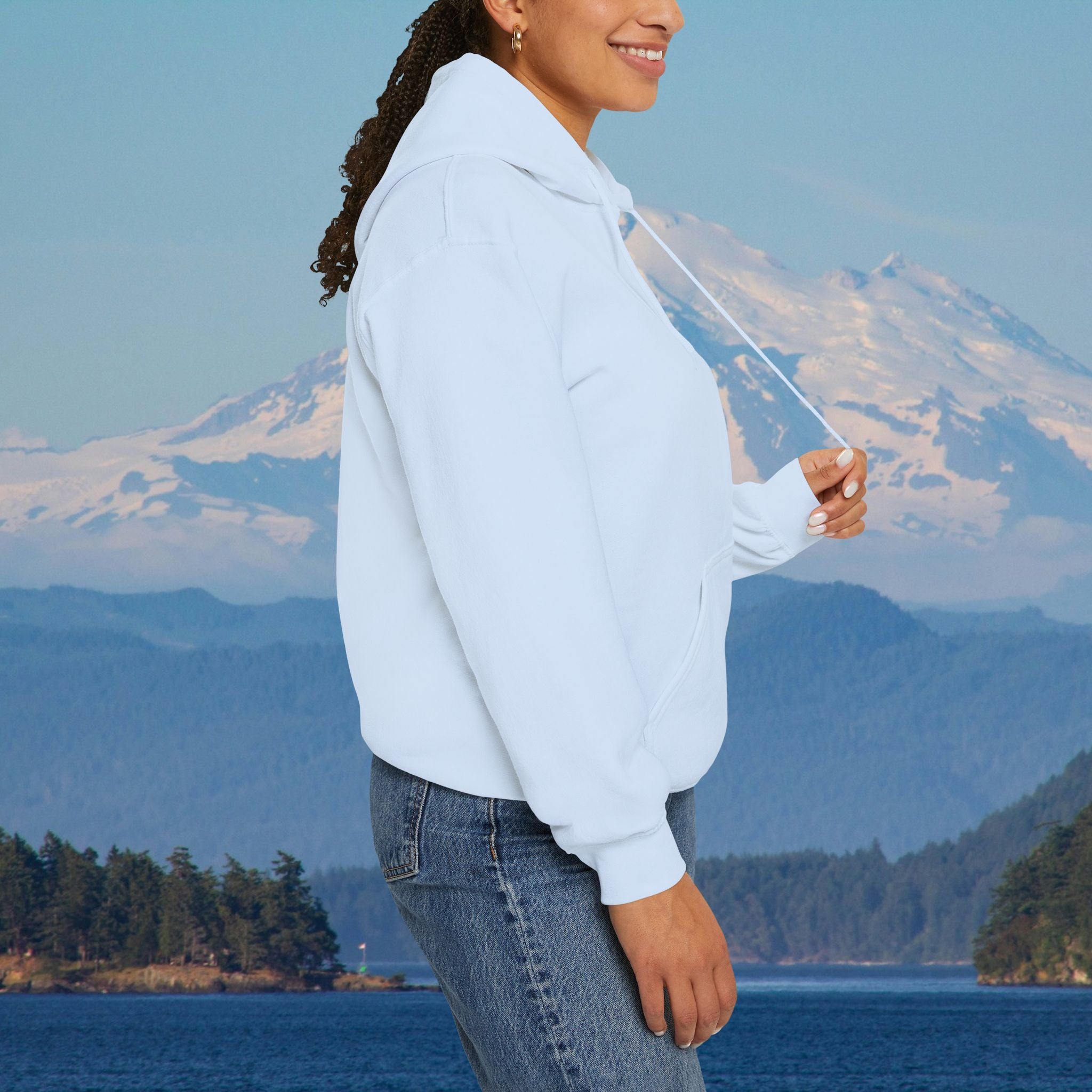 Find purpose in wilderness| Iron Faith Co. | Comfortable Heavy Blend Sweatshirt